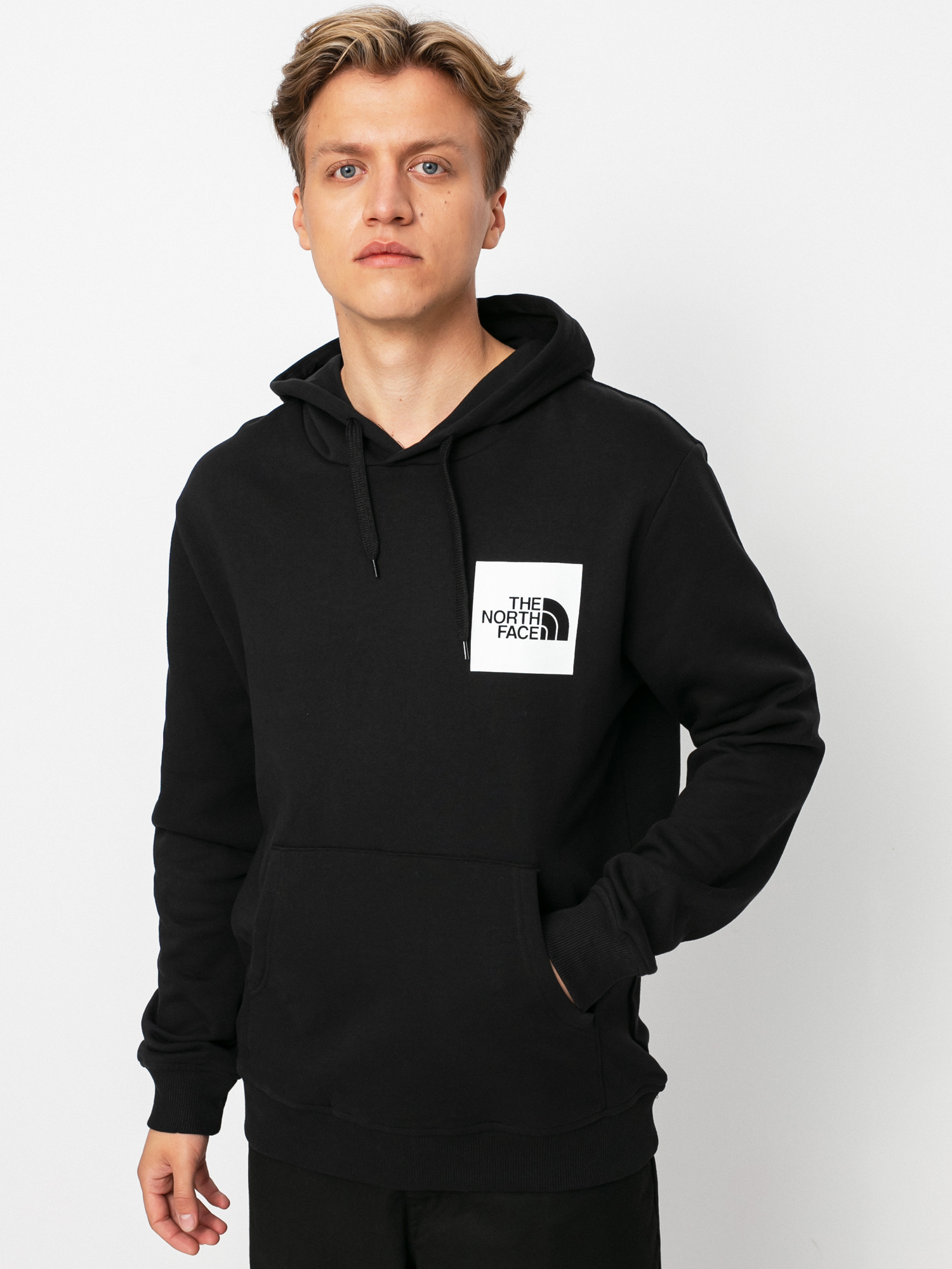 The North Face Fine HD Kapucnis pulóver (tnf black)