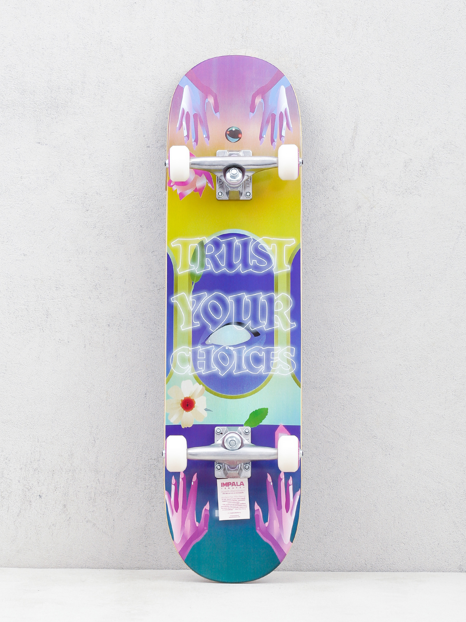 Impala Mystic Skateboard Komplett gördeszka (pea the feary)