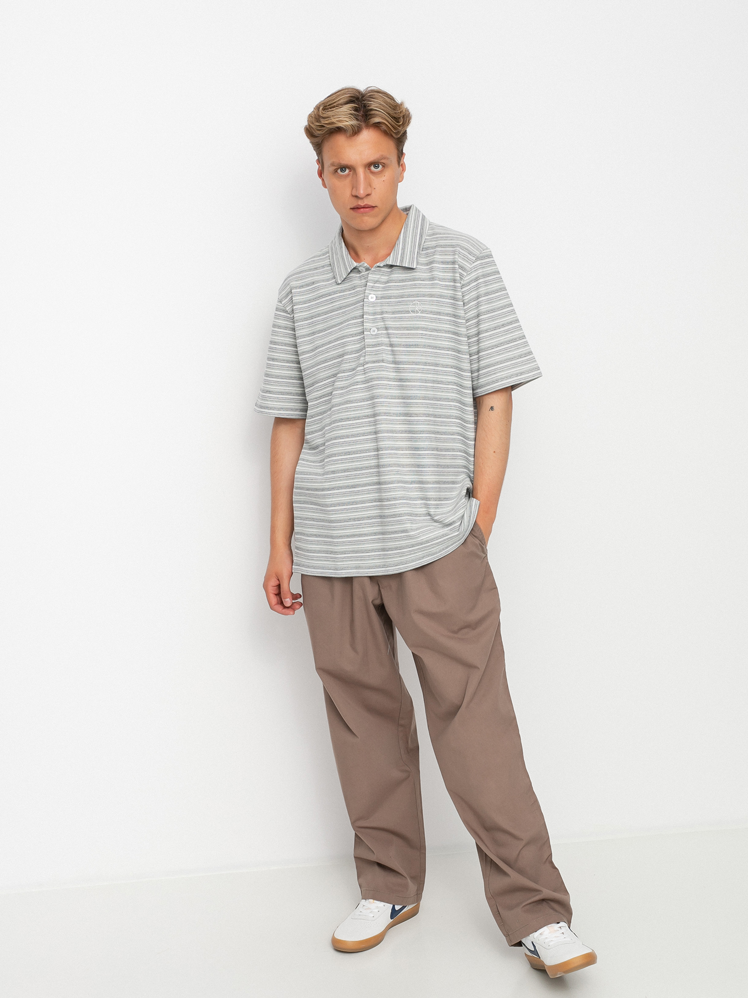 Polar Skate Multistripe Pólóing (blue)