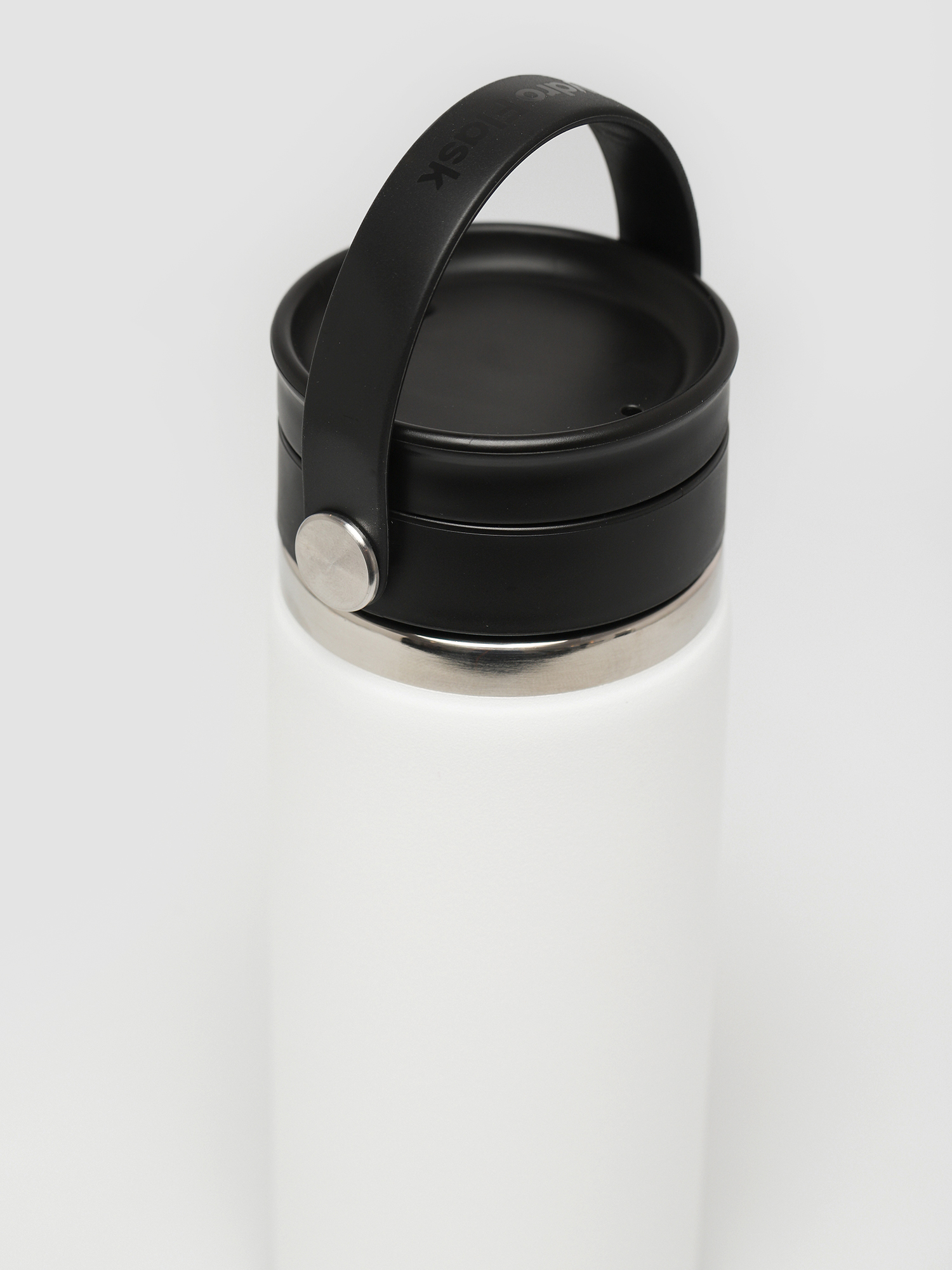 Hydro Flask Butelka Wide Mouth Flex Slip Lid 473ml Termikus bögre (white)