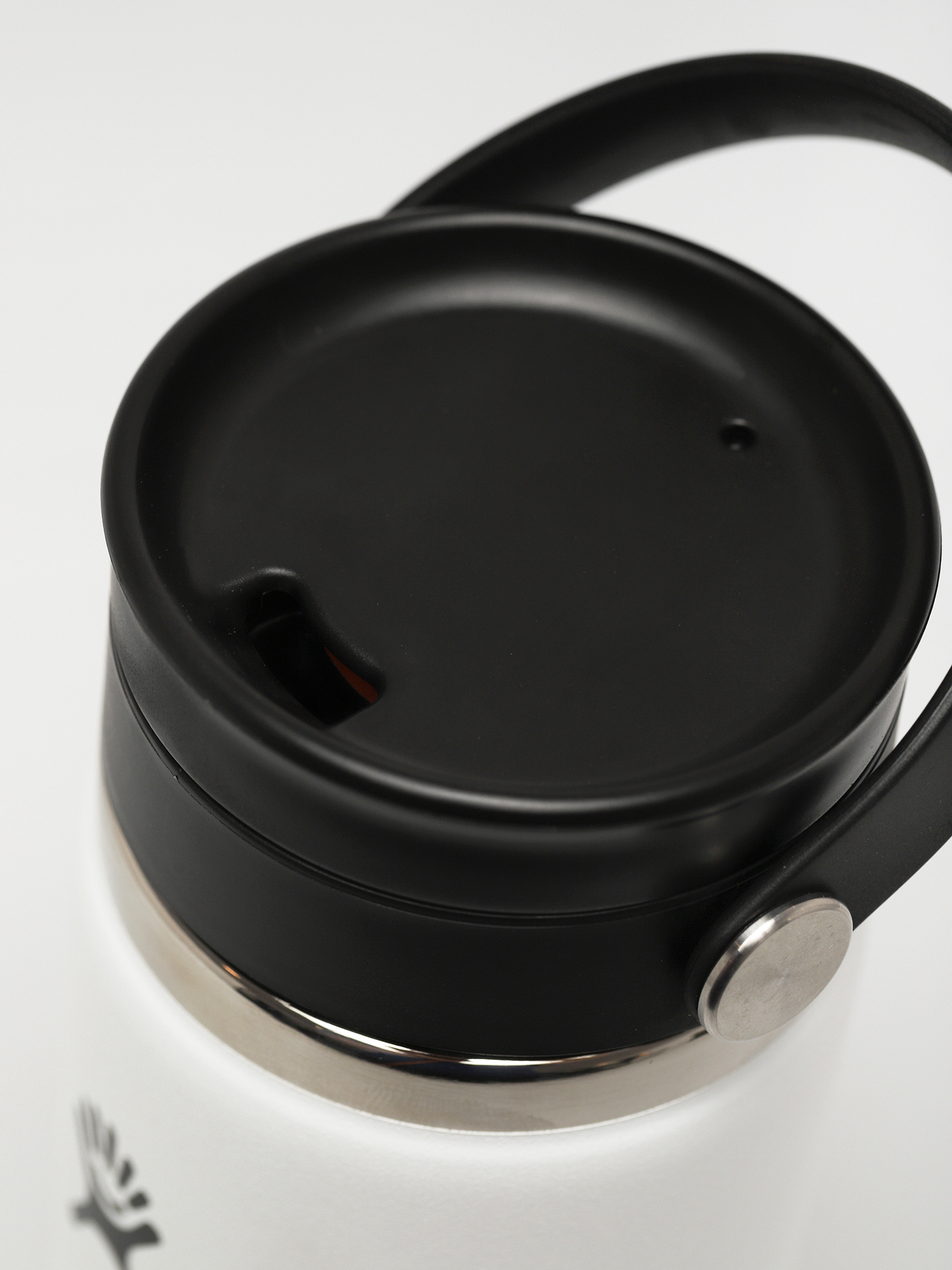 Hydro Flask Butelka Wide Mouth Flex Slip Lid 473ml Termikus bögre (white)