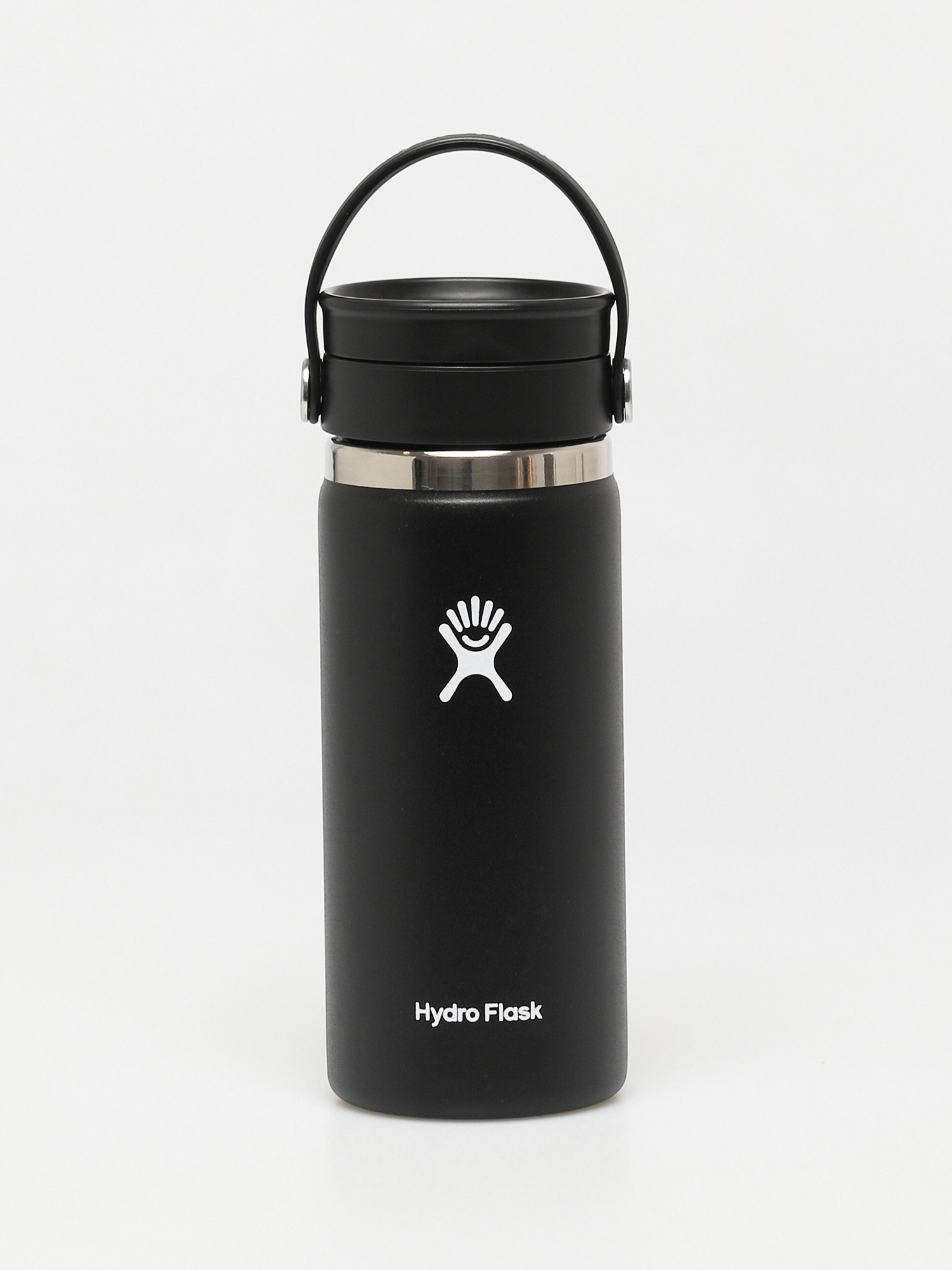 Hydro Flask Butelka Wide Mouth Flex Slip Lid 473ml Termikus bu00f6gre (black)