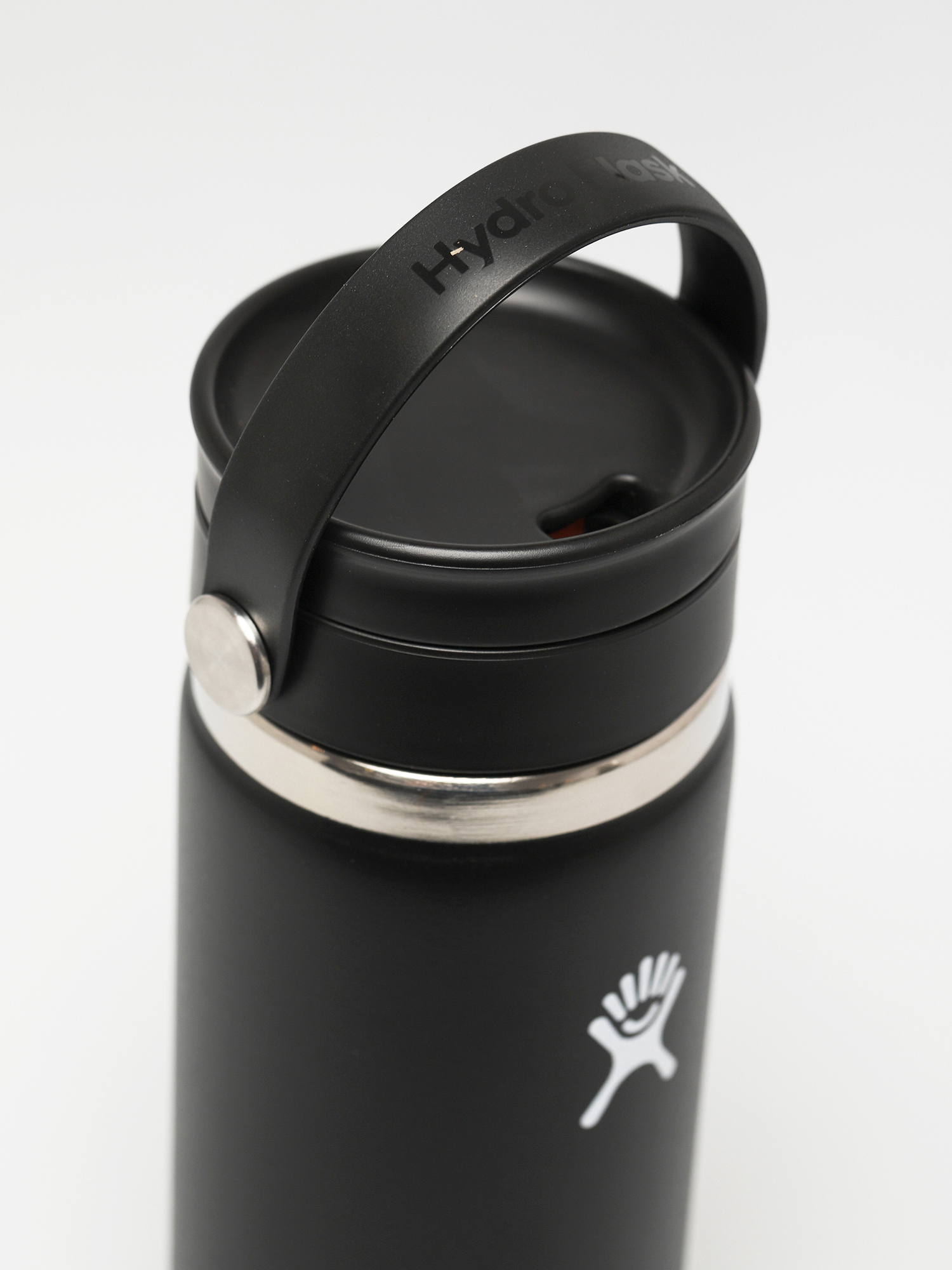 Hydro Flask Butelka Wide Mouth Flex Slip Lid 473ml Termikus bögre (black)