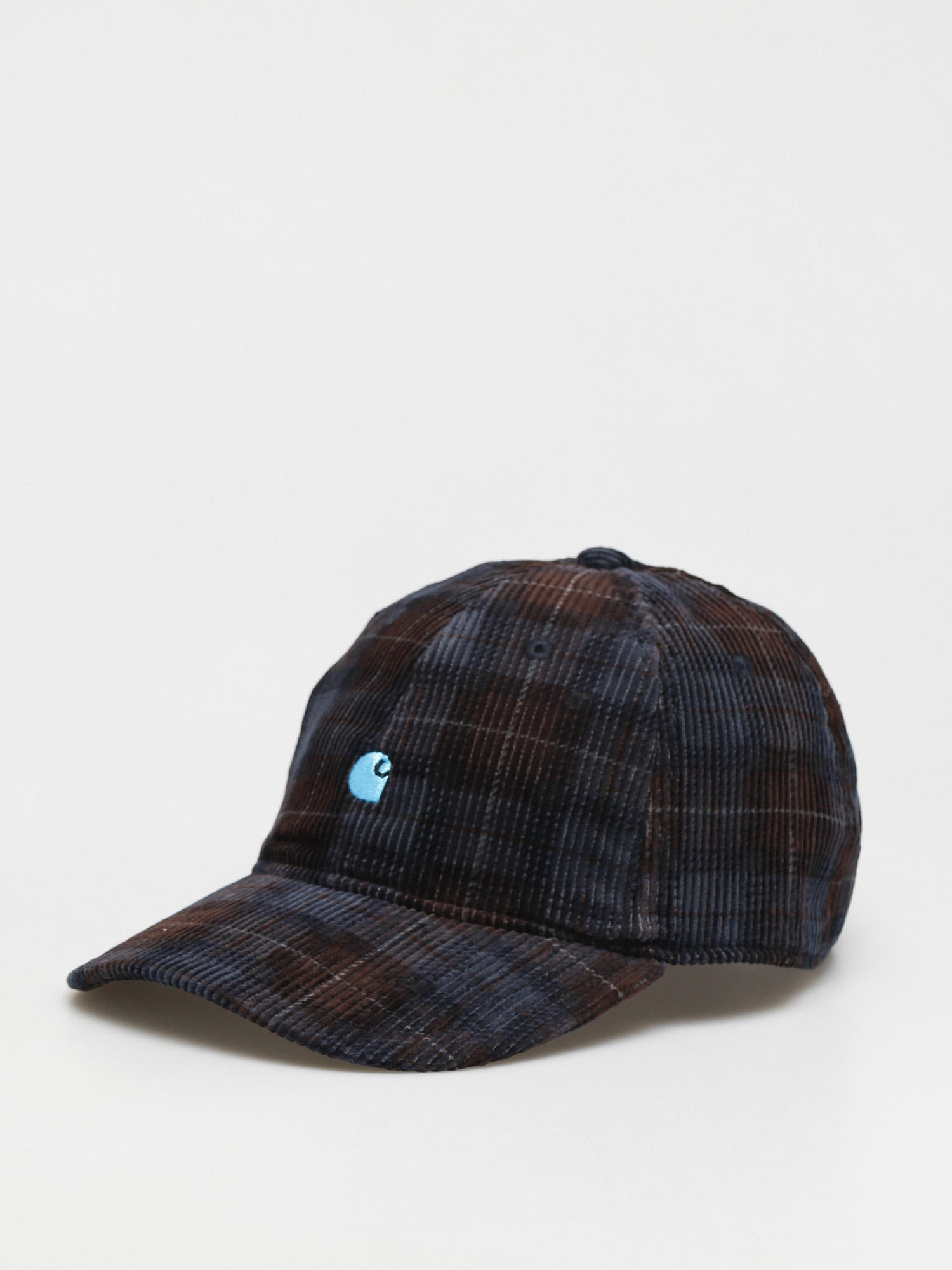 Carhartt WIP Harlem Baseball sapka (breck check print tobacco/icesheet)