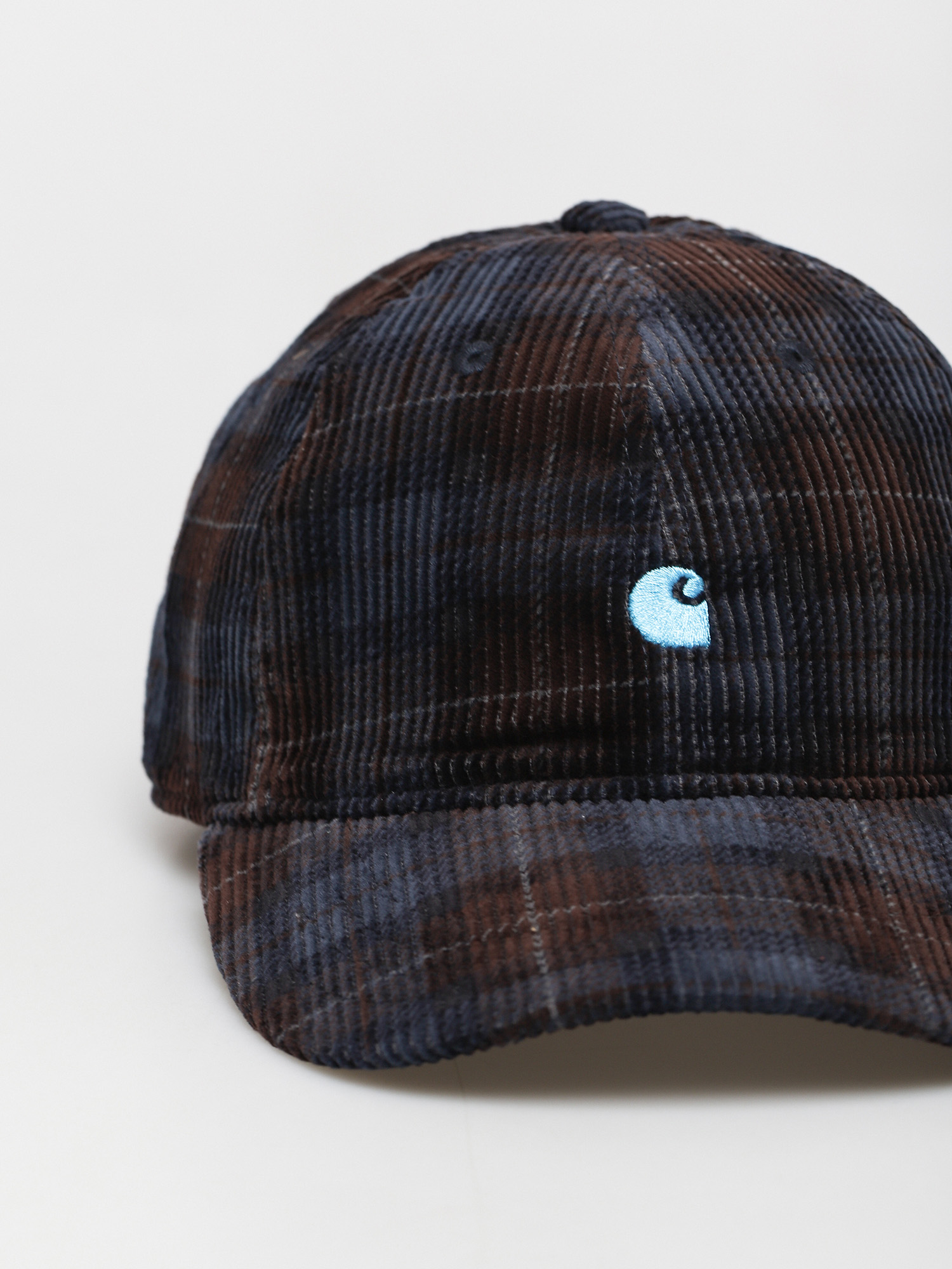 Carhartt WIP Harlem Baseball sapka (breck check print tobacco/icesheet)