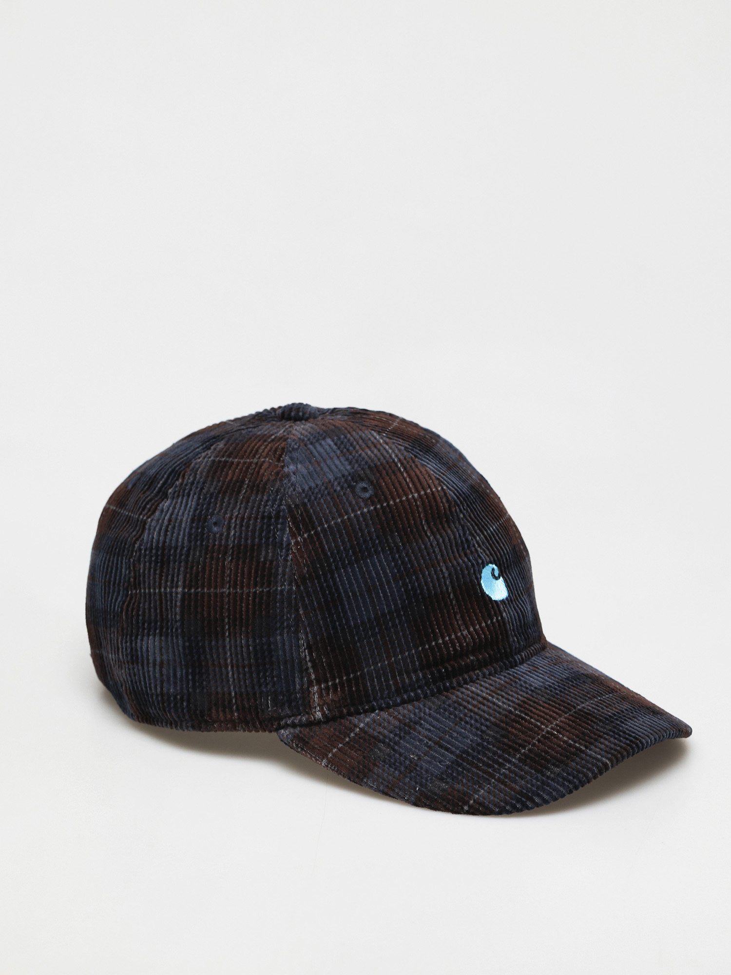 Carhartt WIP Harlem Baseball sapka (breck check print tobacco/icesheet)