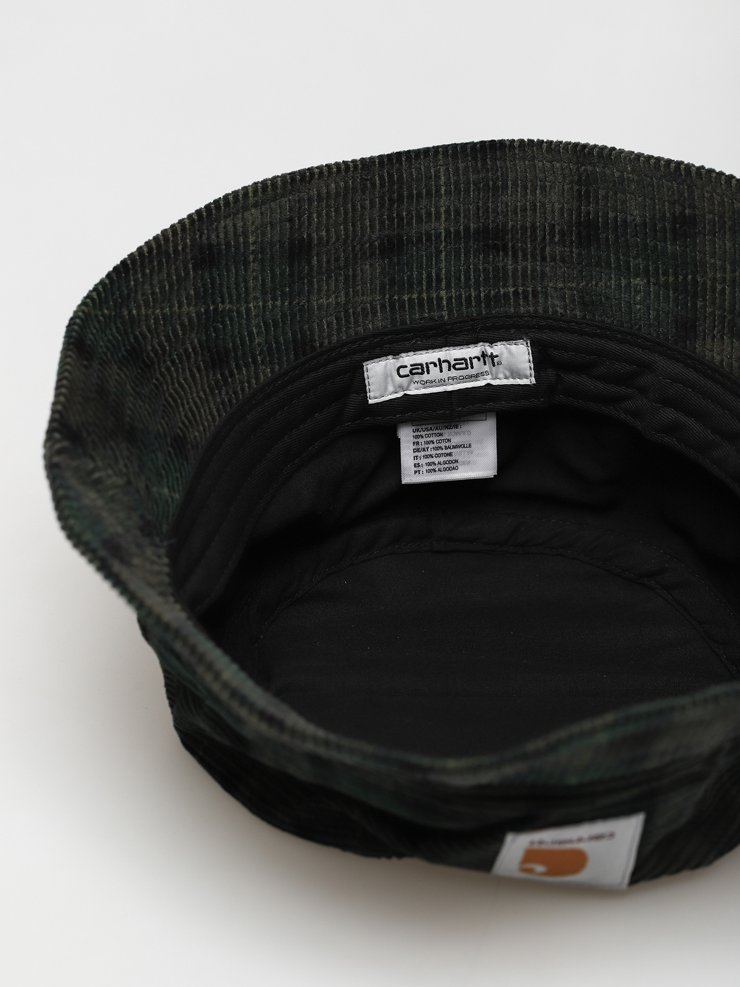 Carhartt WIP Cord Kalap (breck check print grove)