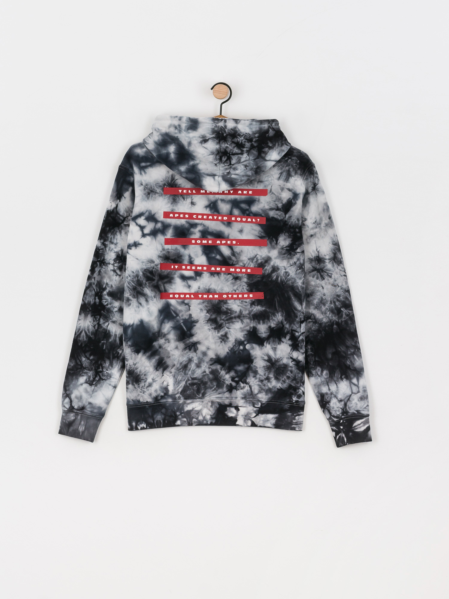 Element Pota Crusade HD Kapucnis pulóver (black white)