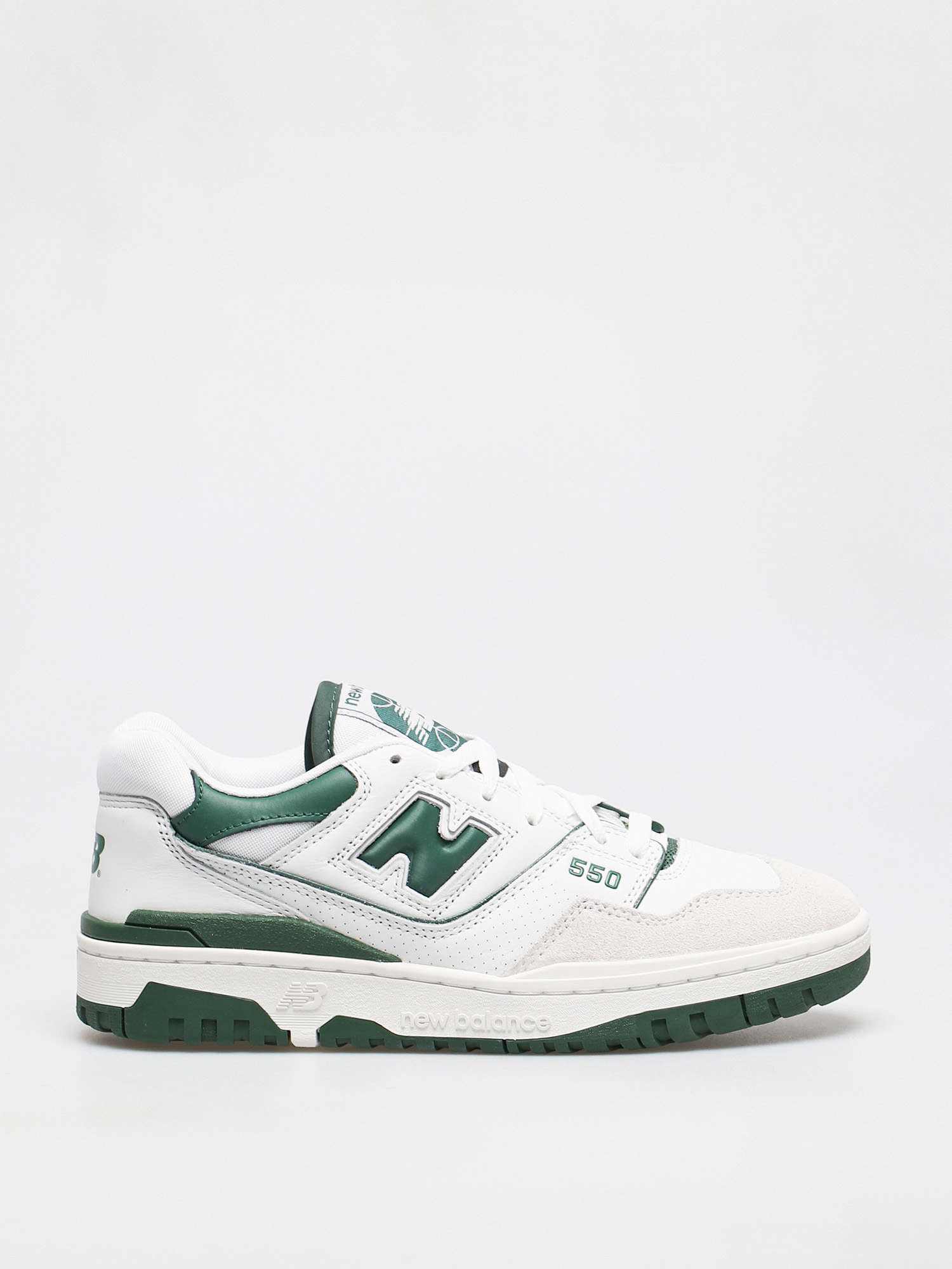 New Balance 550 Cipők (white green)