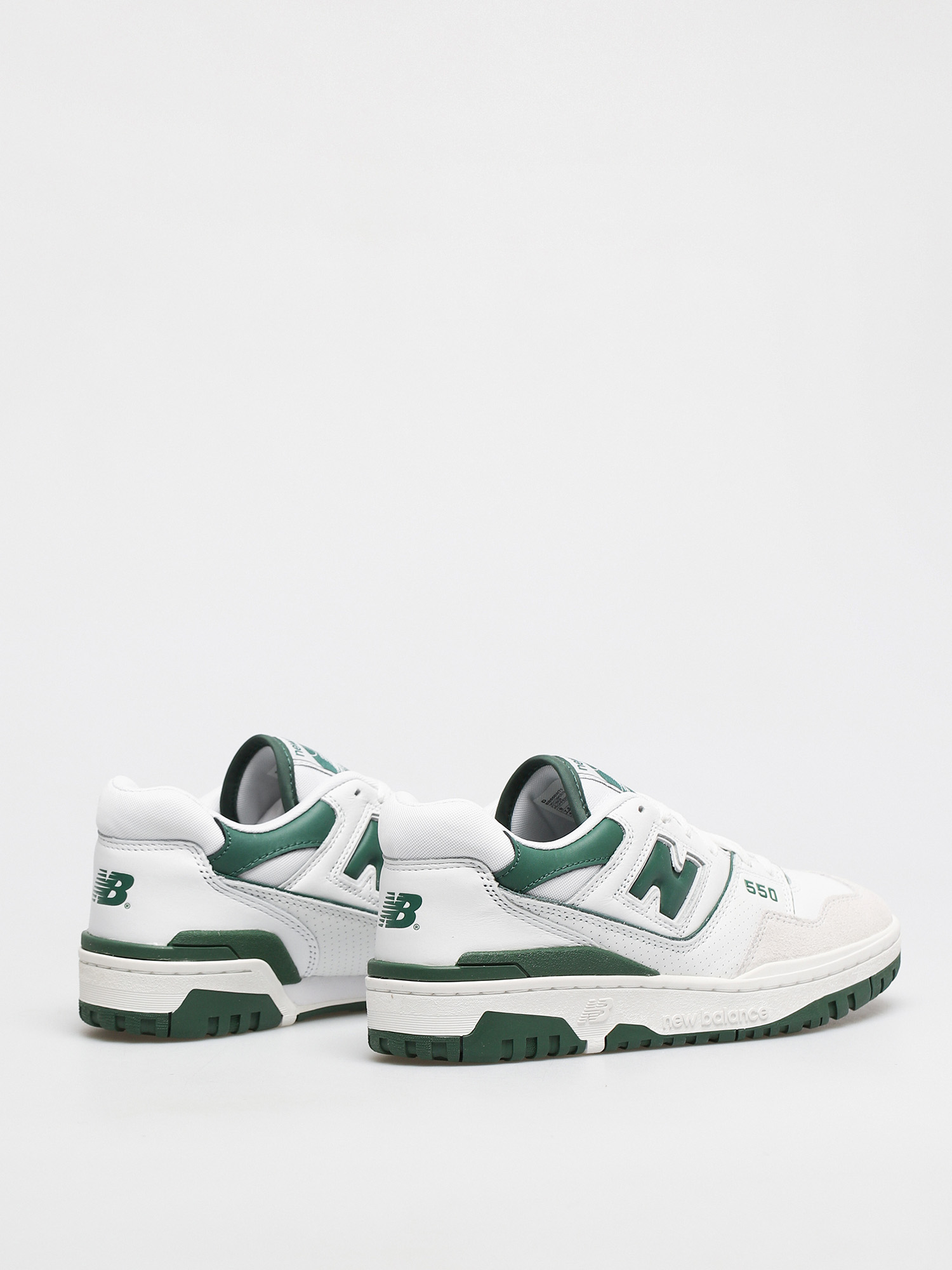 New Balance 550 Cipők (white green)