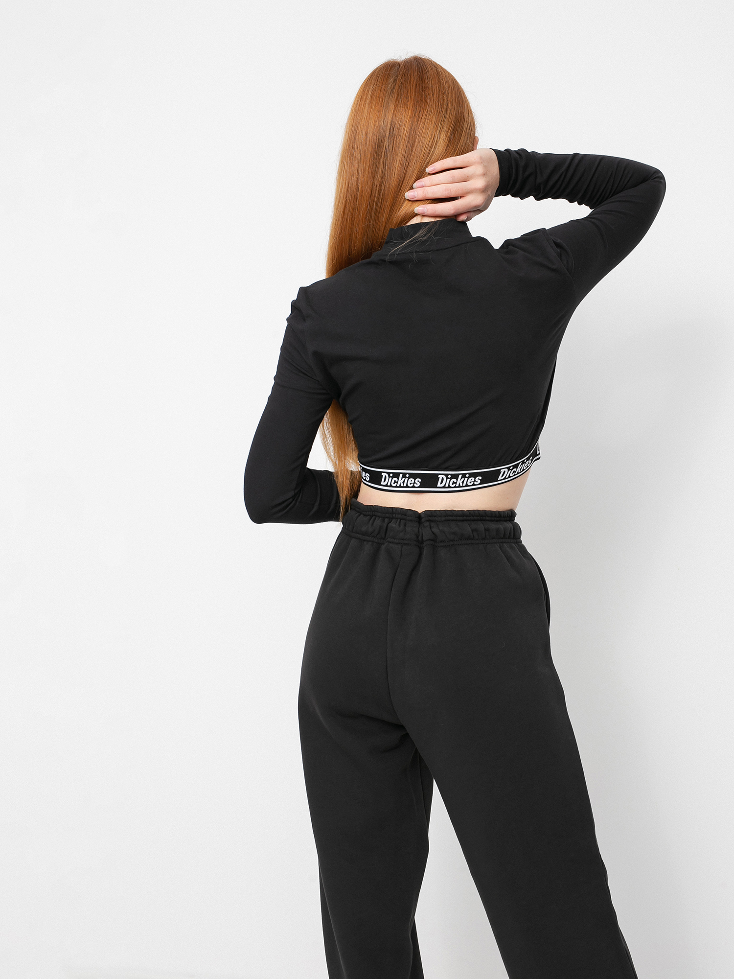 Dickies Petersburg Crop Hosszú ujjú felső Wmn (black)