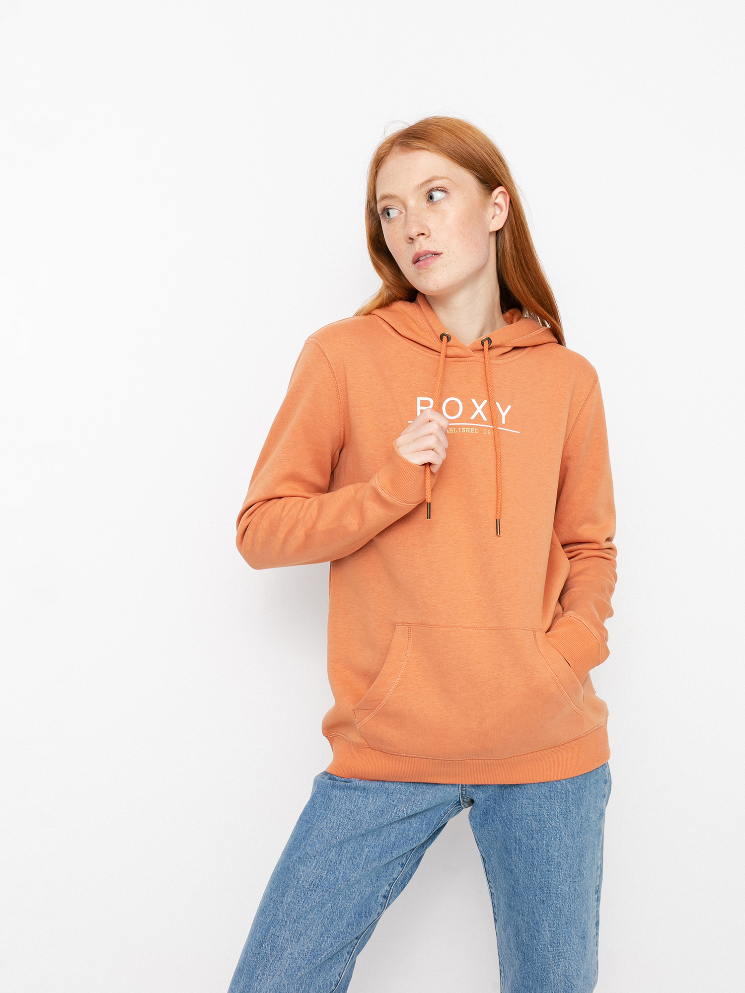 Roxy Day Breaks Brushed A HD Kapucnis pulóver Wmn (sunburn)