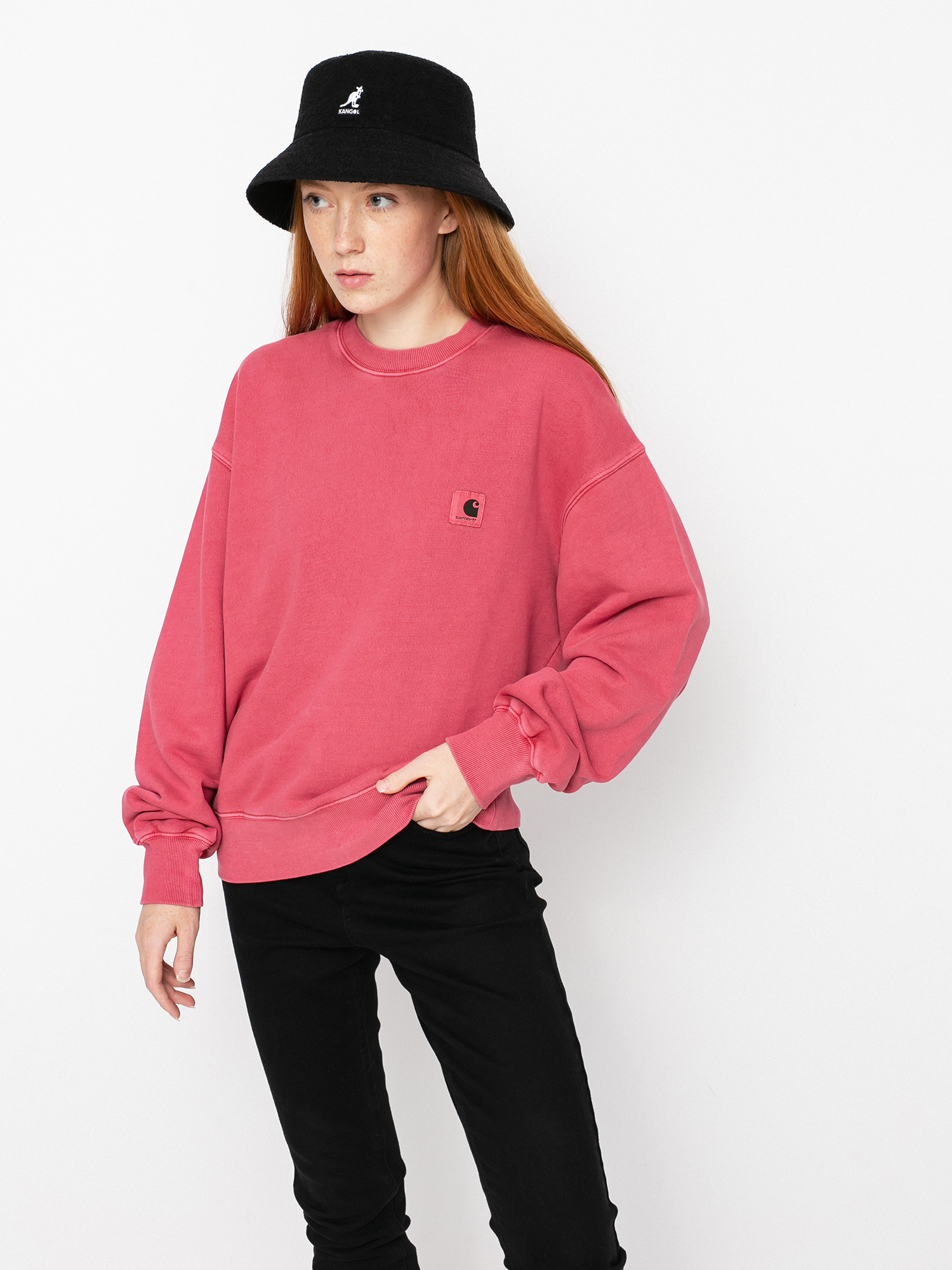 Carhartt WIP Nelson Pulóver Wmn (crystal)