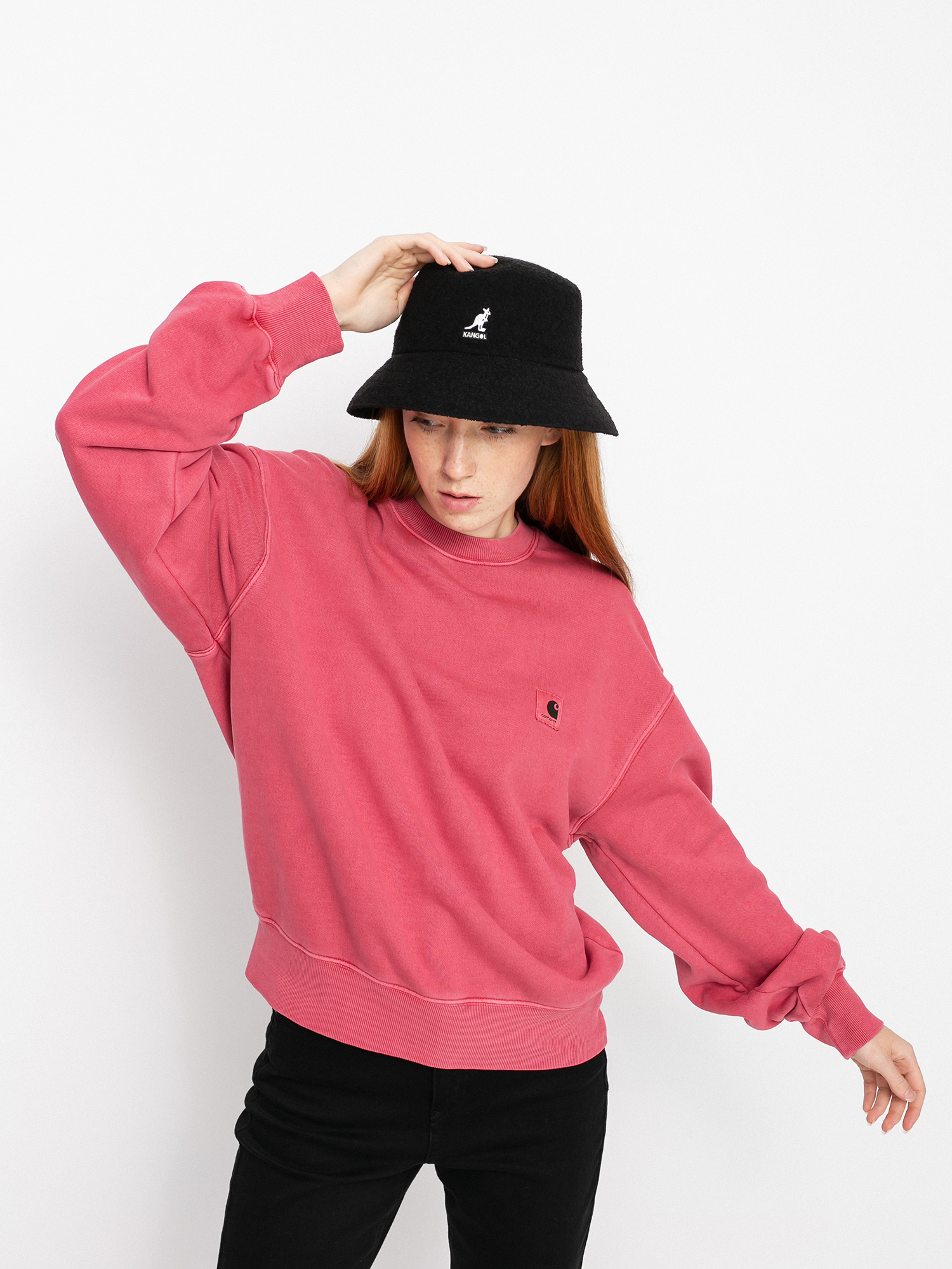 Carhartt WIP Nelson Pulóver Wmn (crystal)