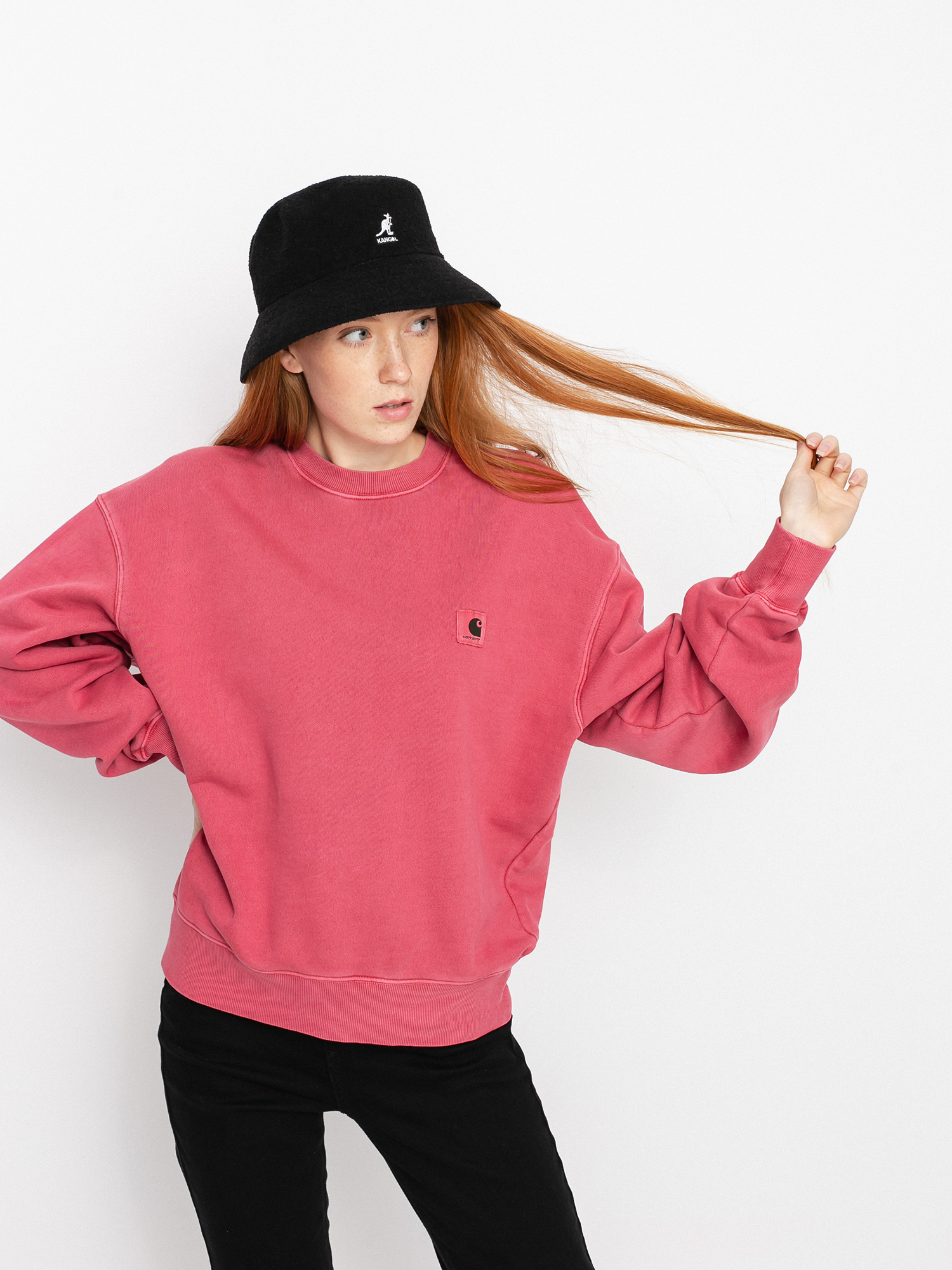 Carhartt WIP Nelson Pulóver Wmn (crystal)