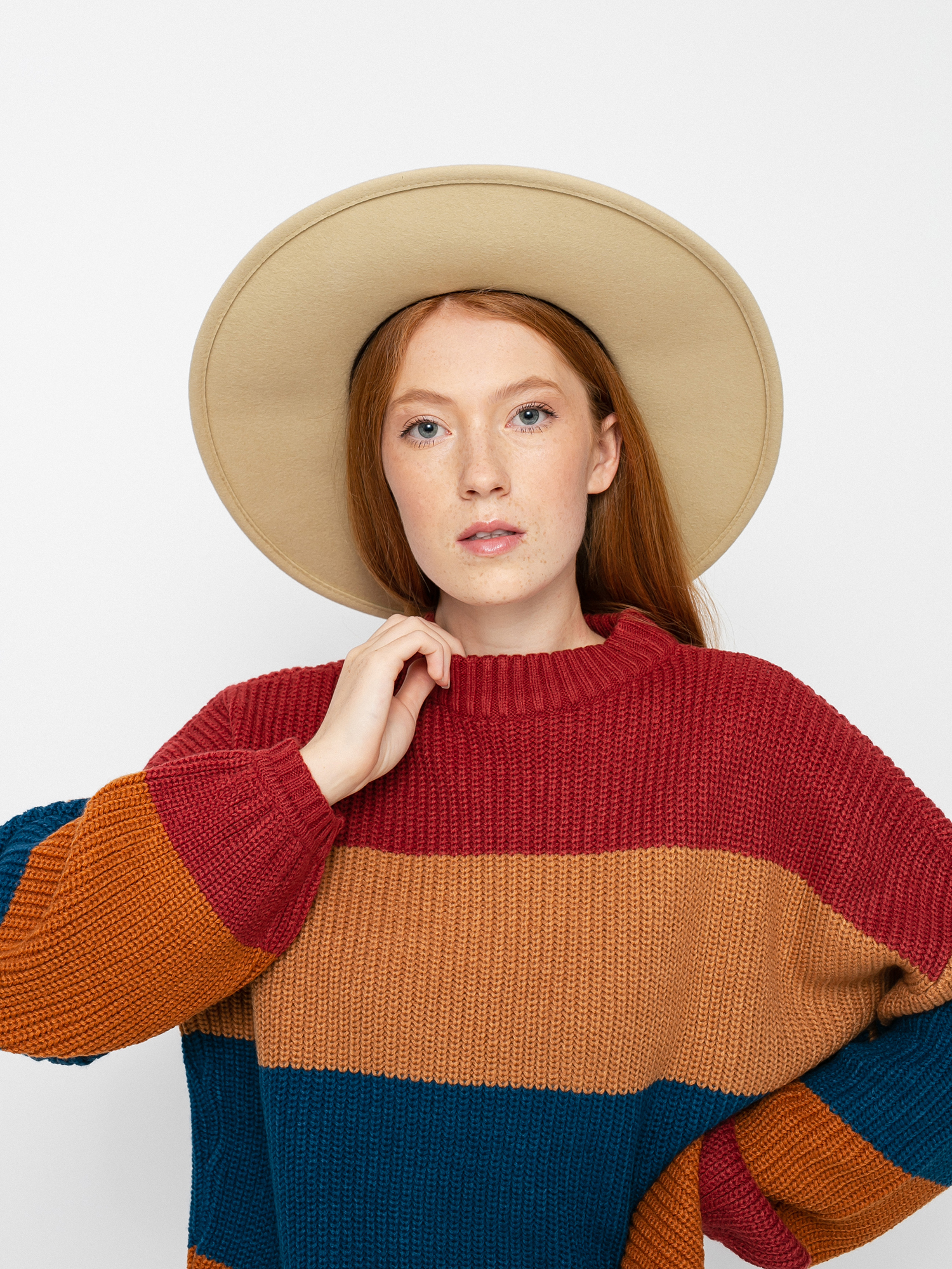 Brixton Madero Sweater Pulóver Wmn (lion)