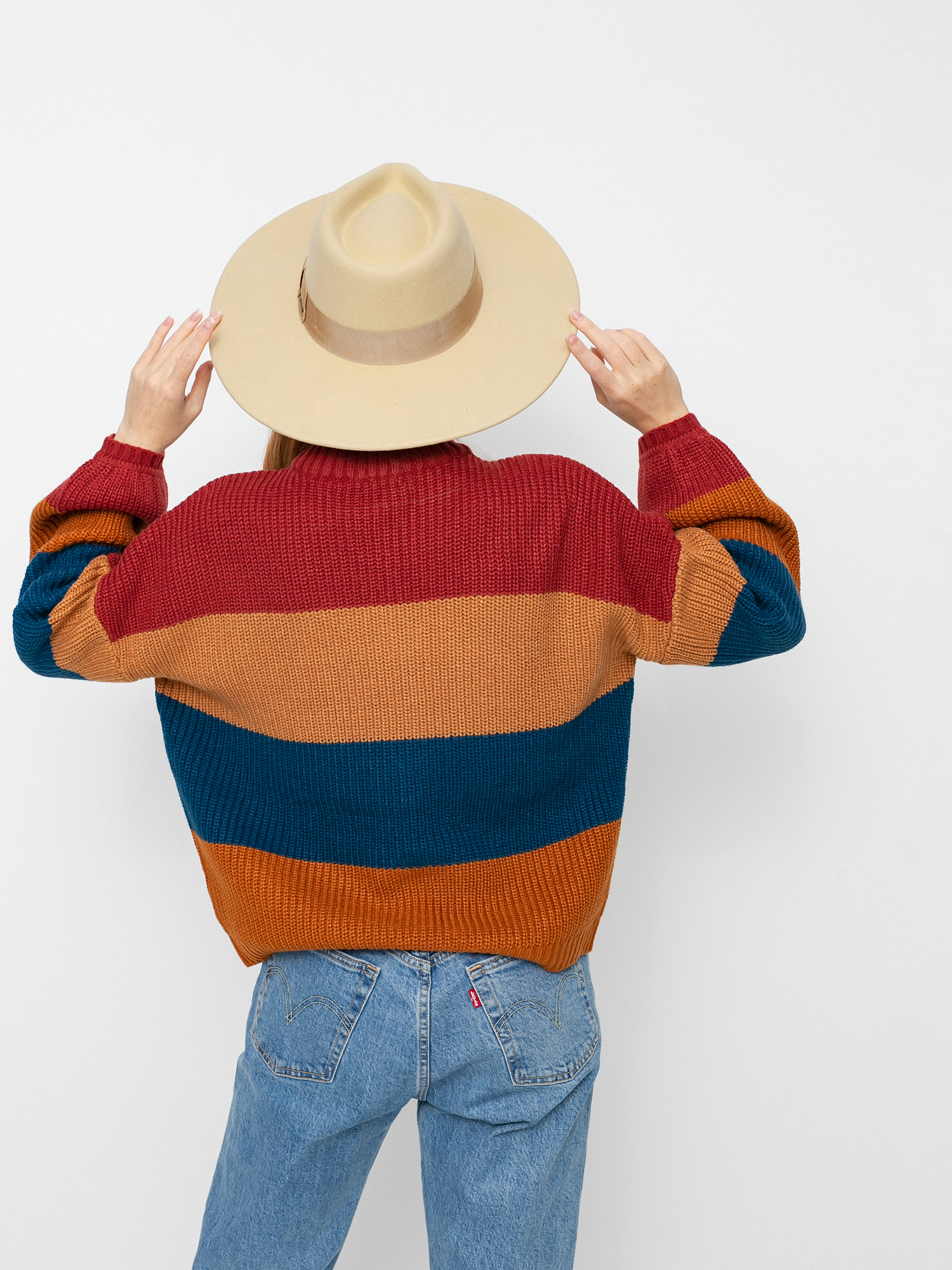 Brixton Madero Sweater Pulóver Wmn (lion)