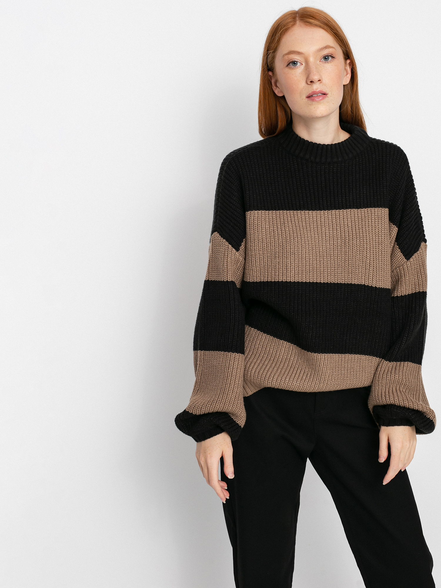 Brixton Madero Sweater Pulóver Wmn (twig)