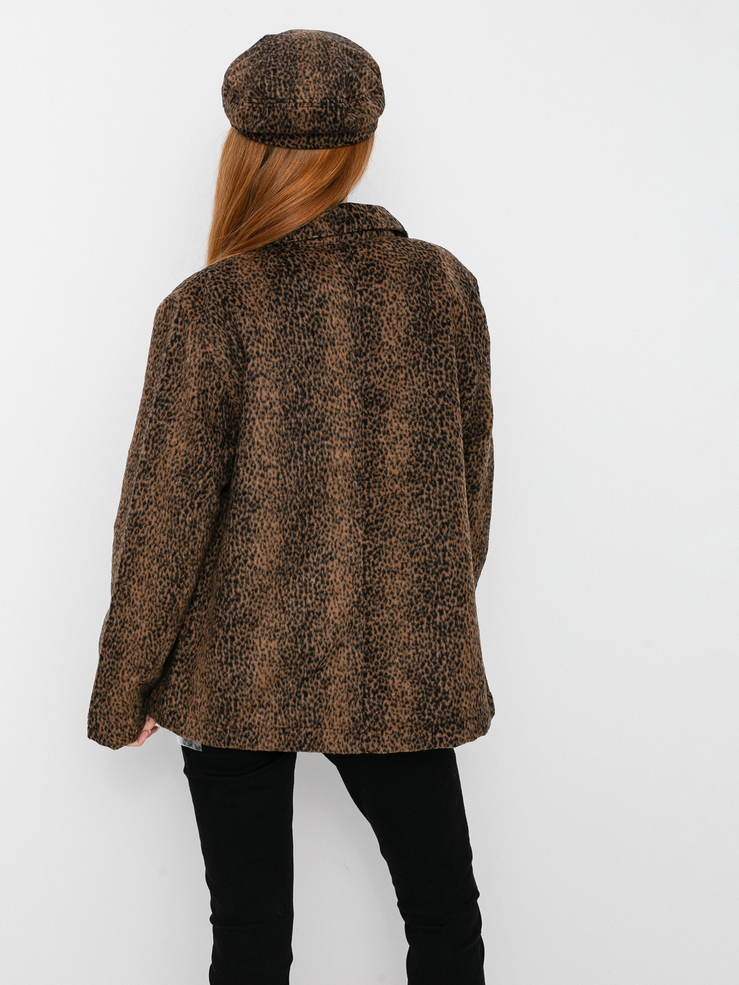 Brixton Survey Chore Coat Dzseki Wmn (leopard)