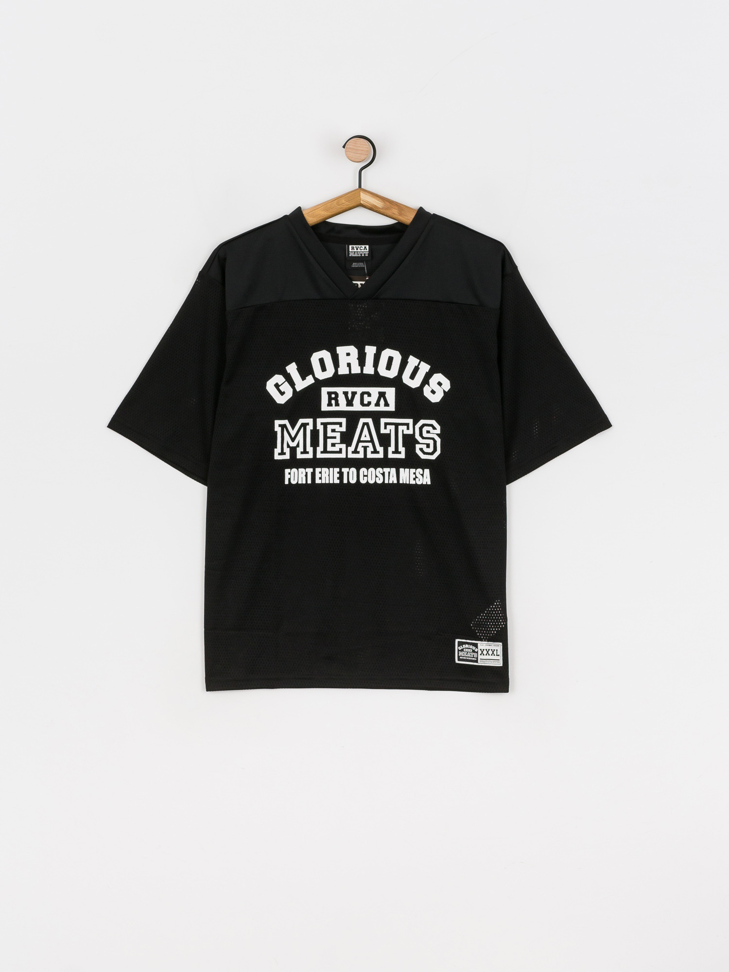 RVCA Matty Practice Jerse póló (black)