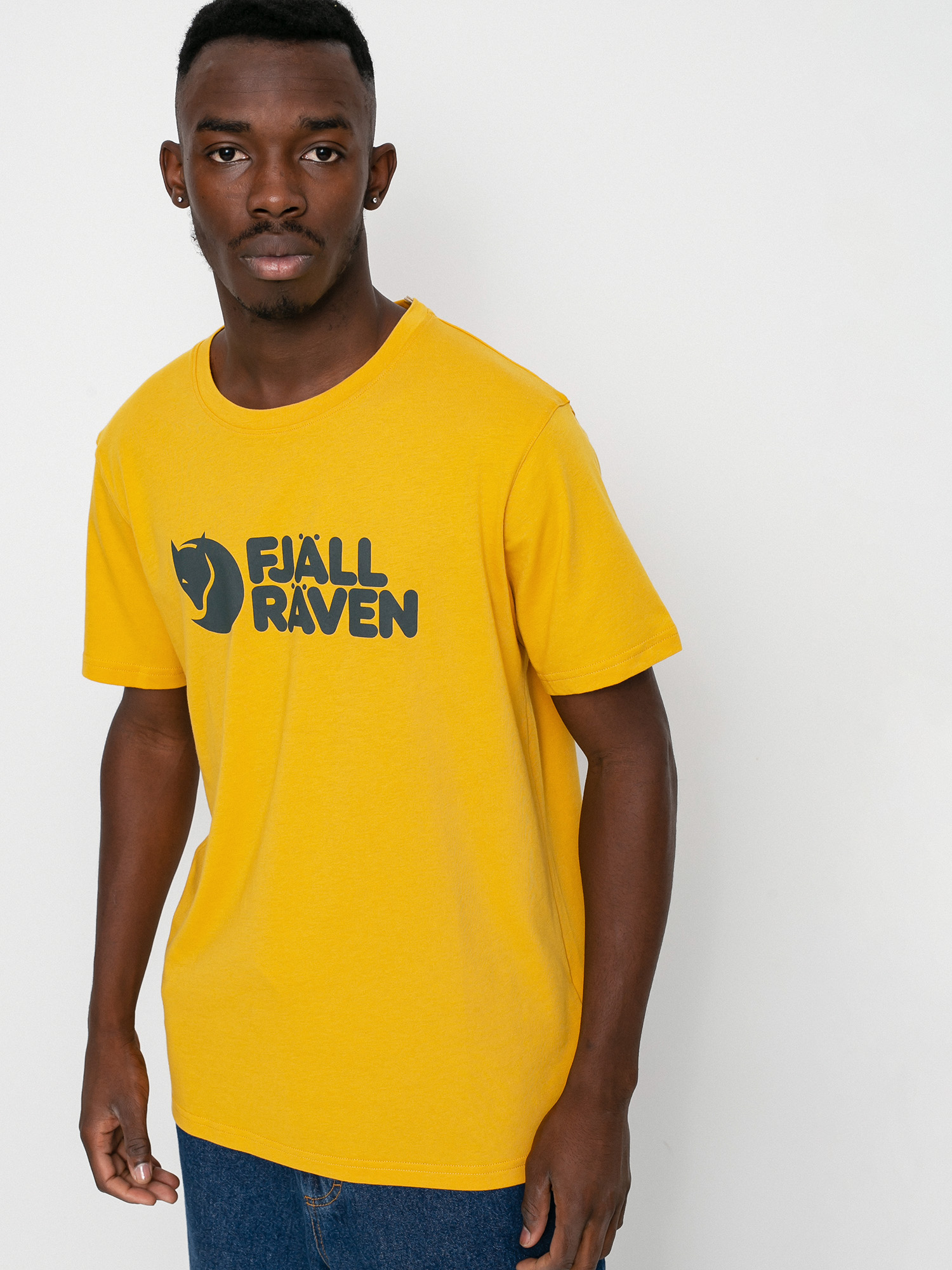 Fjallraven Logo Póló (ochre)