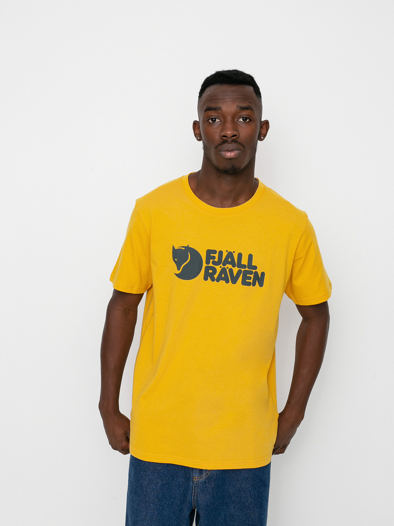 Fjallraven Logo Póló (ochre)