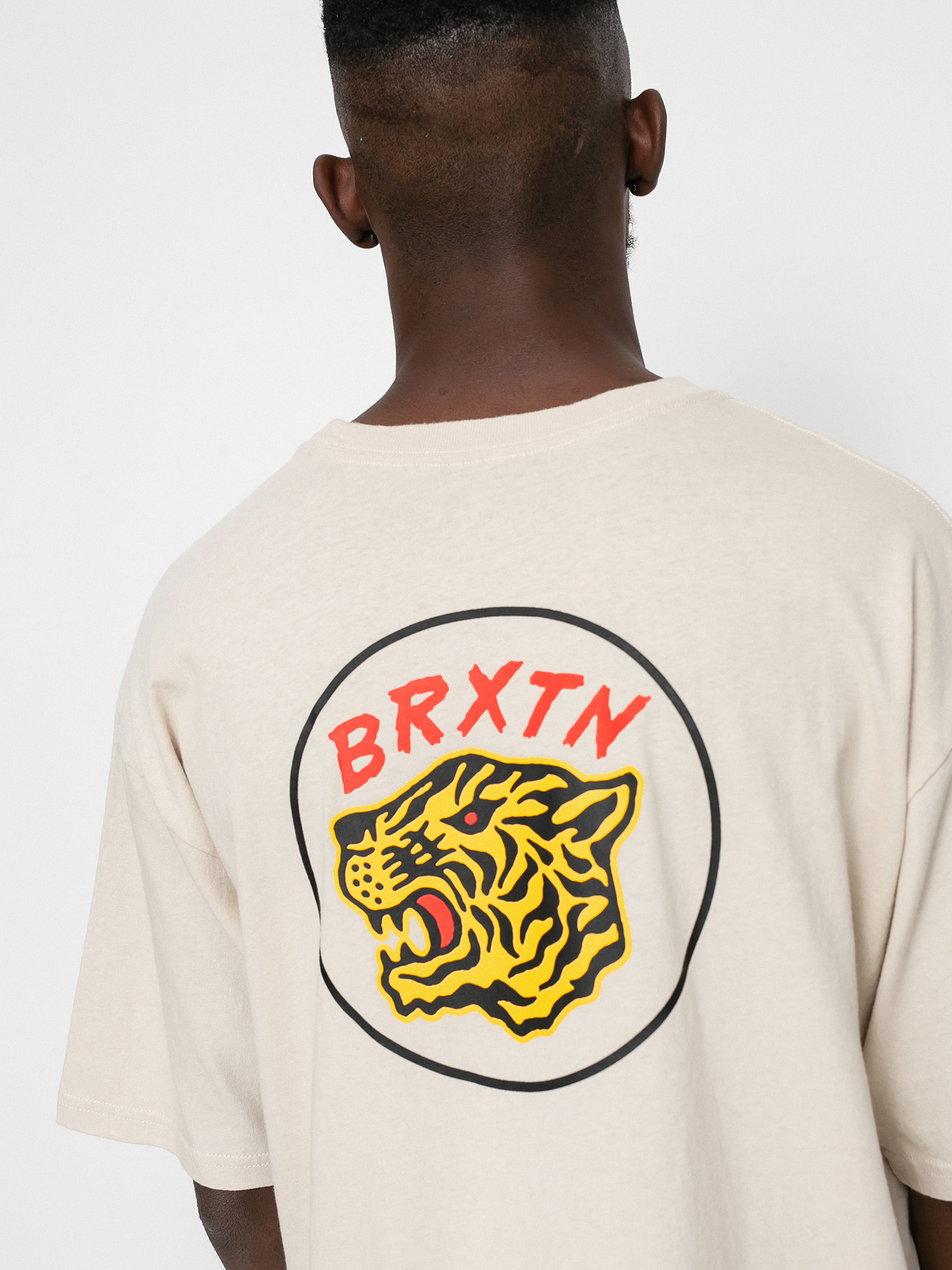 Brixton Kit Stt póló (natural worn wash)