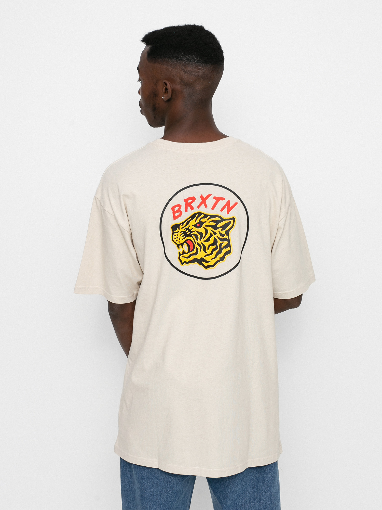 Brixton Kit Stt póló (natural worn wash)