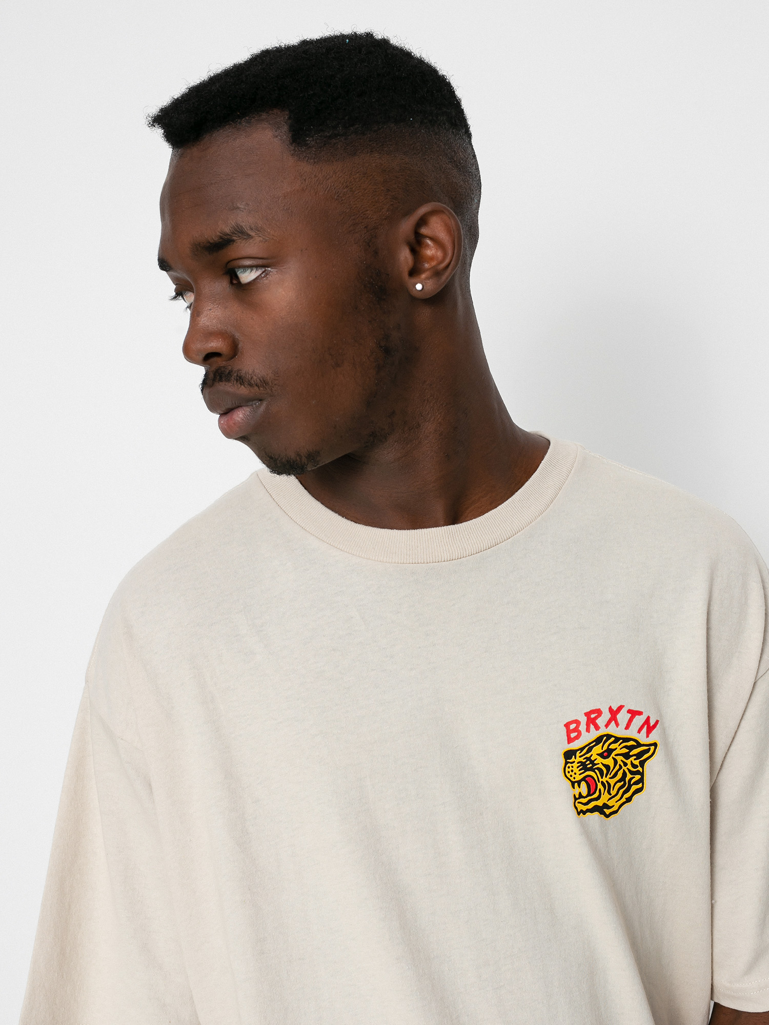 Brixton Kit Stt póló (natural worn wash)