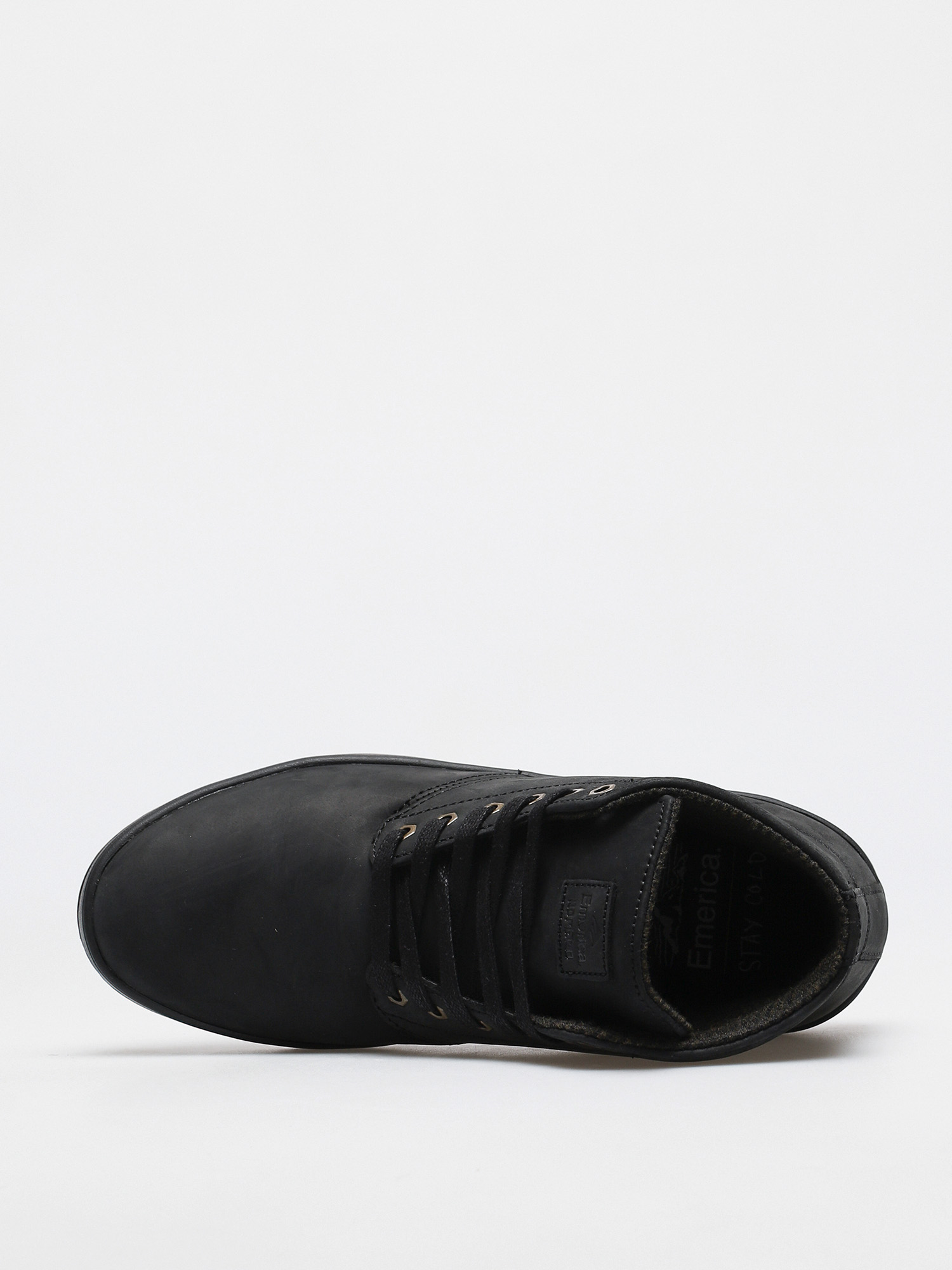 Emerica Romero Laced High Cipők (black/black/gum)
