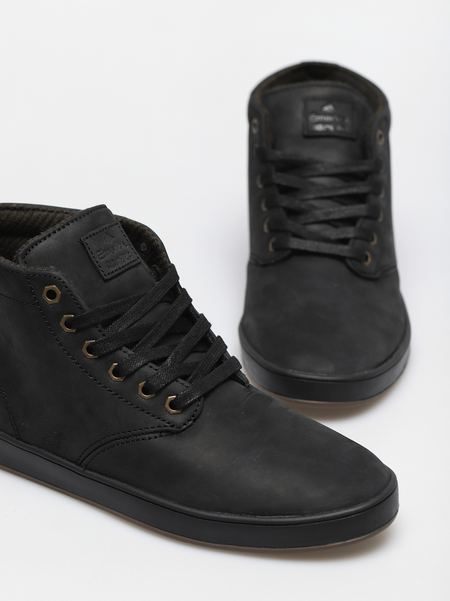 Emerica Romero Laced High Cipők (black/black/gum)