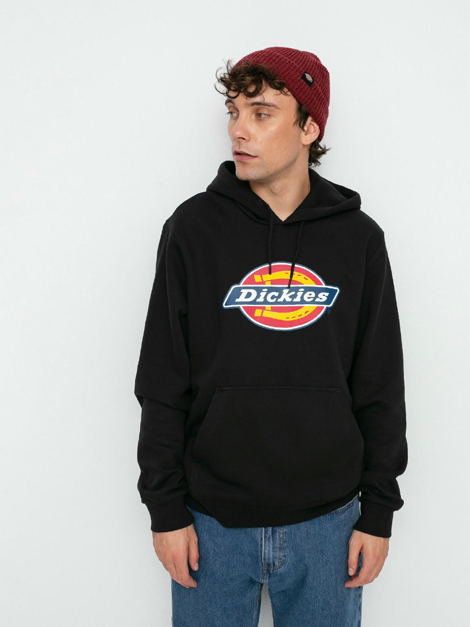 Dickies Icon Logo HD Kapucnis pulóver (black)