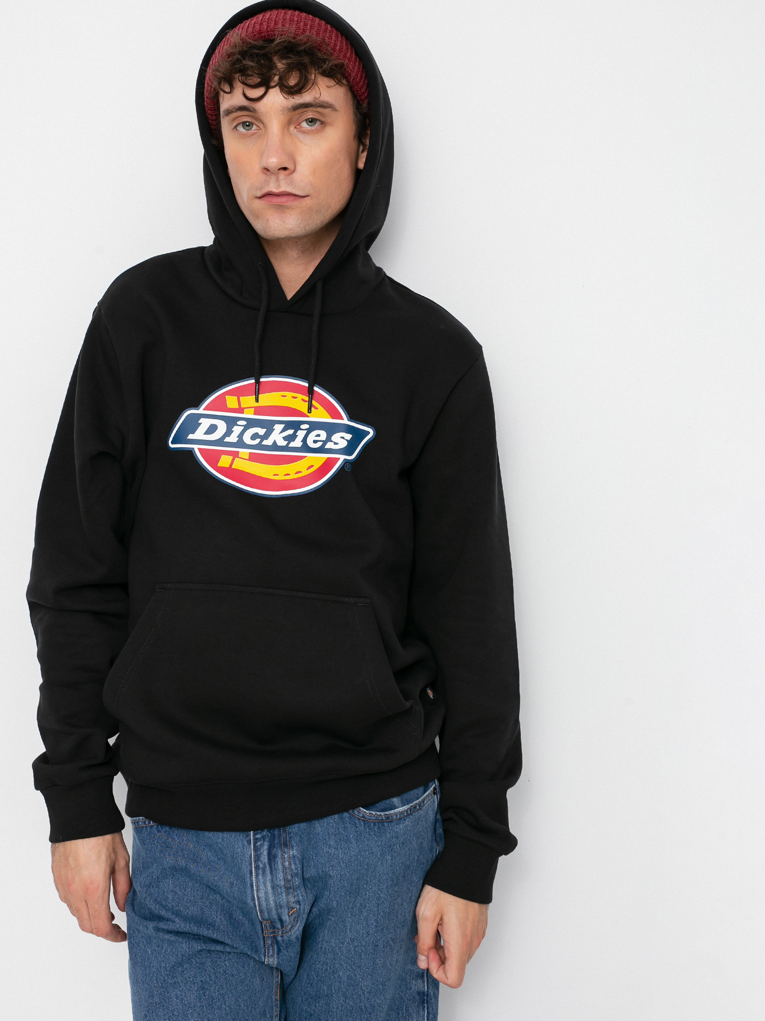 Dickies Icon Logo HD Kapucnis pulóver (black)