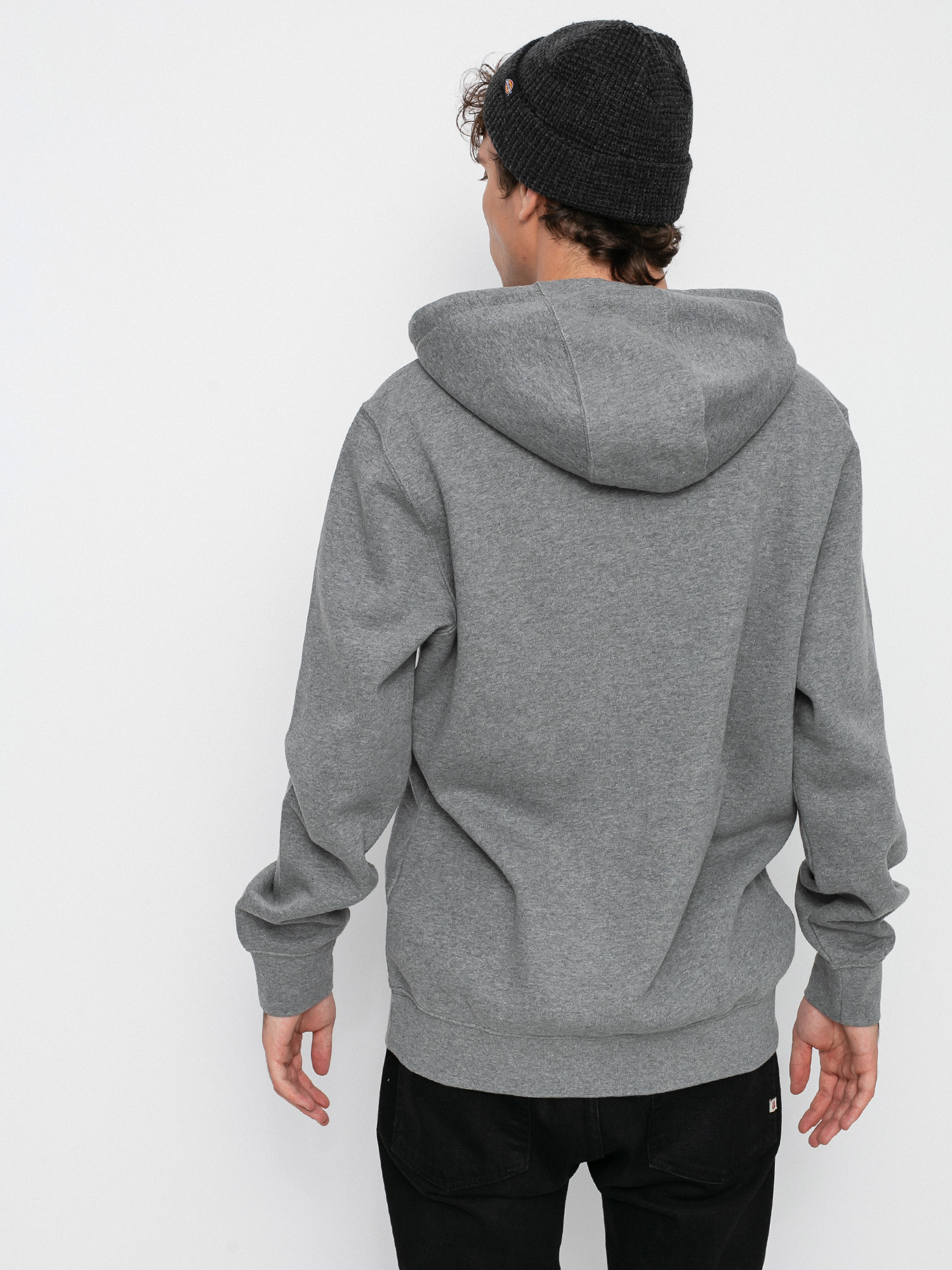 Kapucnis pulóver Fox Legacy Fox Head HD (htr graph)