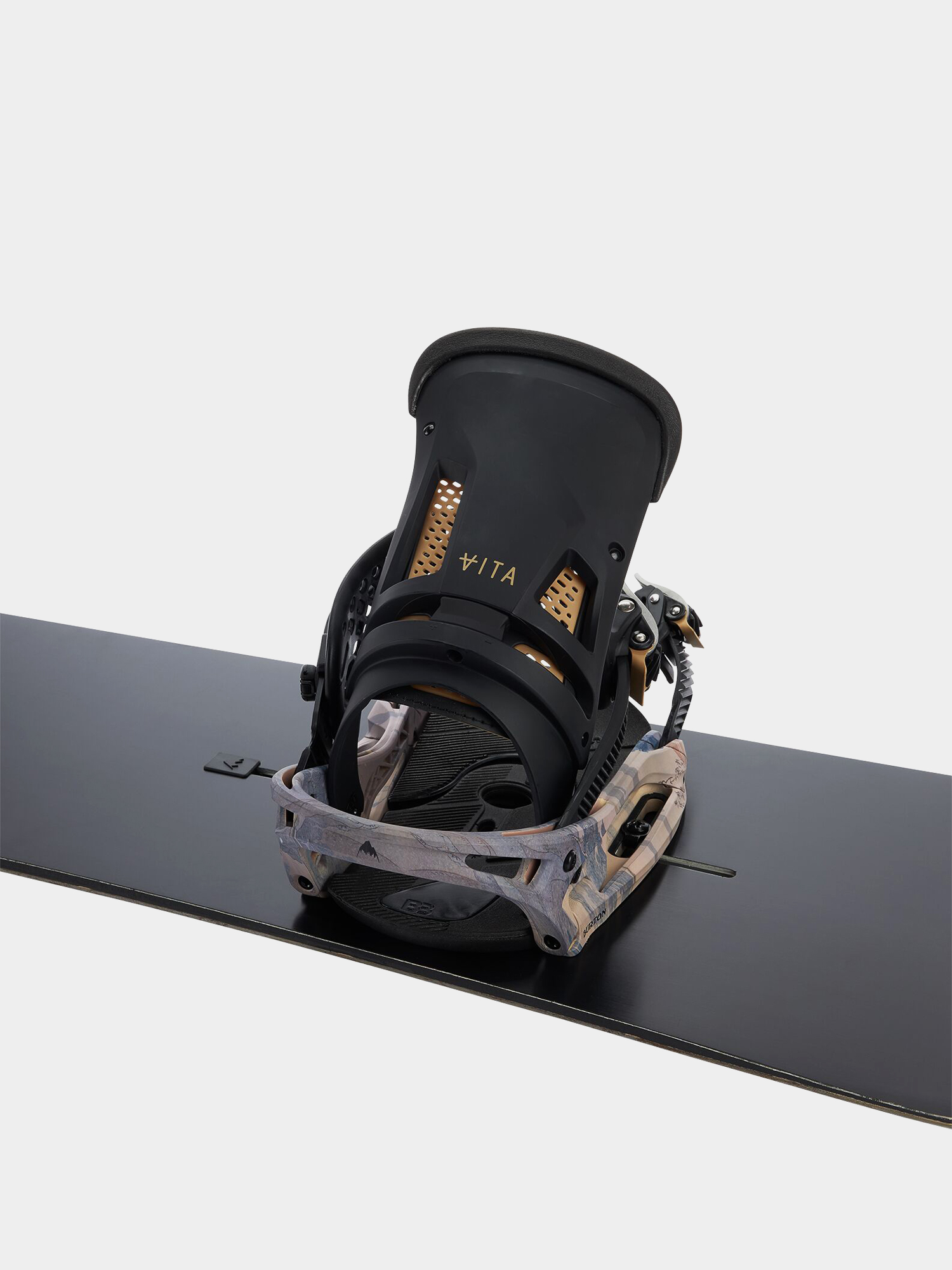 Férfi Burton Malavita Est Snowboard kötés (dark gray/print)