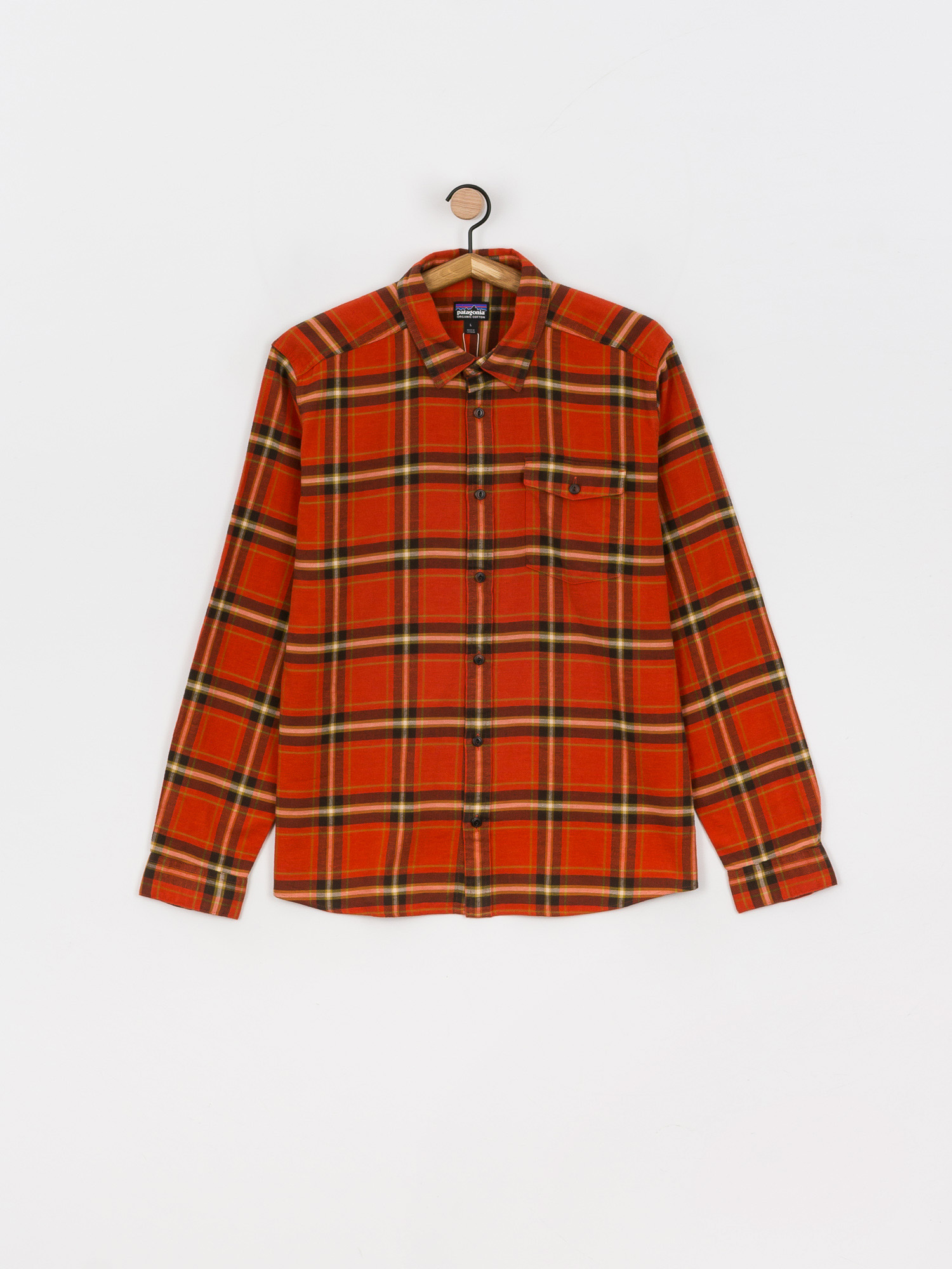Patagonia Fjord Flannel Ing (lawrence/hot ember)
