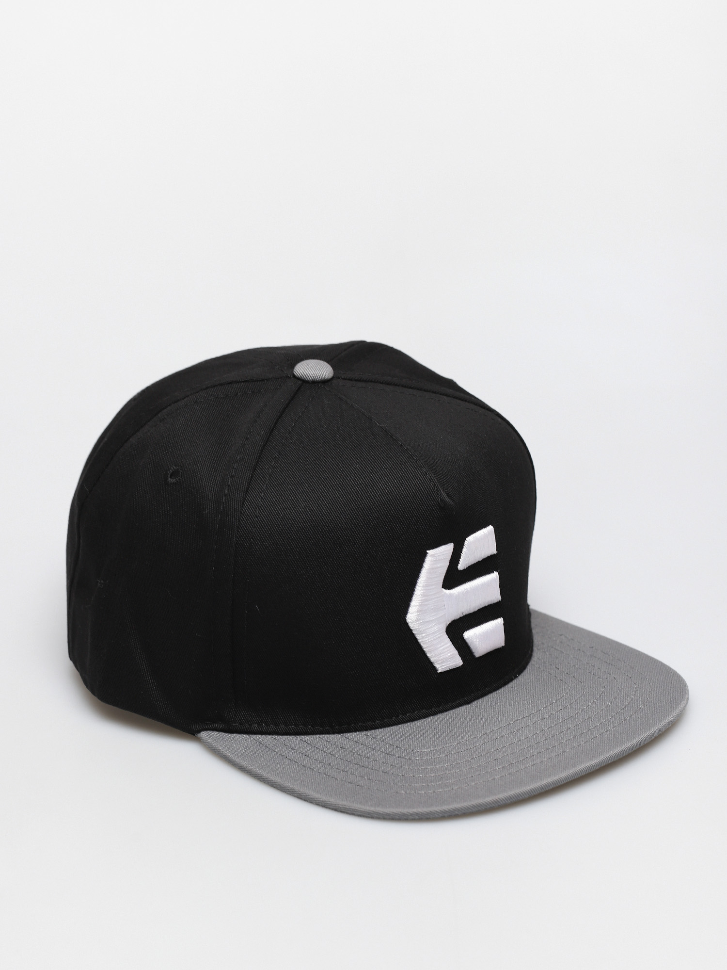 Etnies Icon Snapback Baseball sapka (black/white/grey)