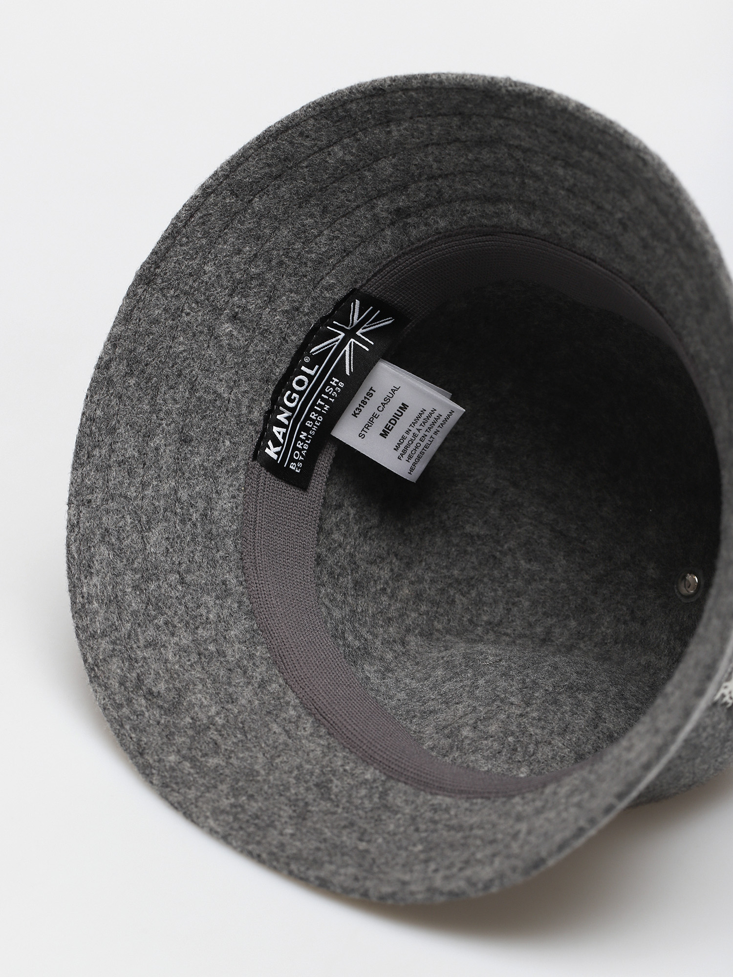 Kangol Stripe Casual Kalap (flannel/off white)