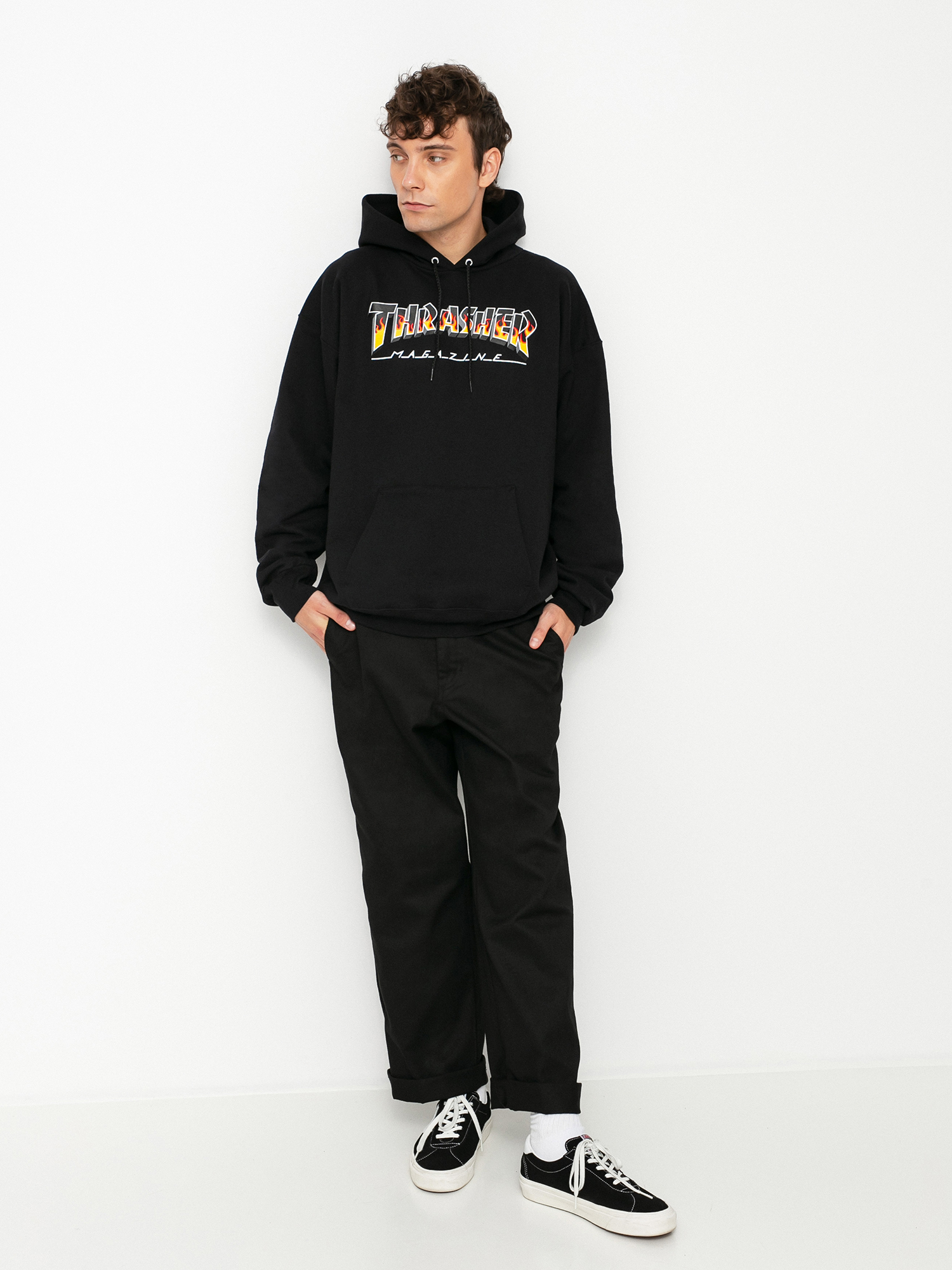 Thrasher BBQ Redux Pulóver (black)