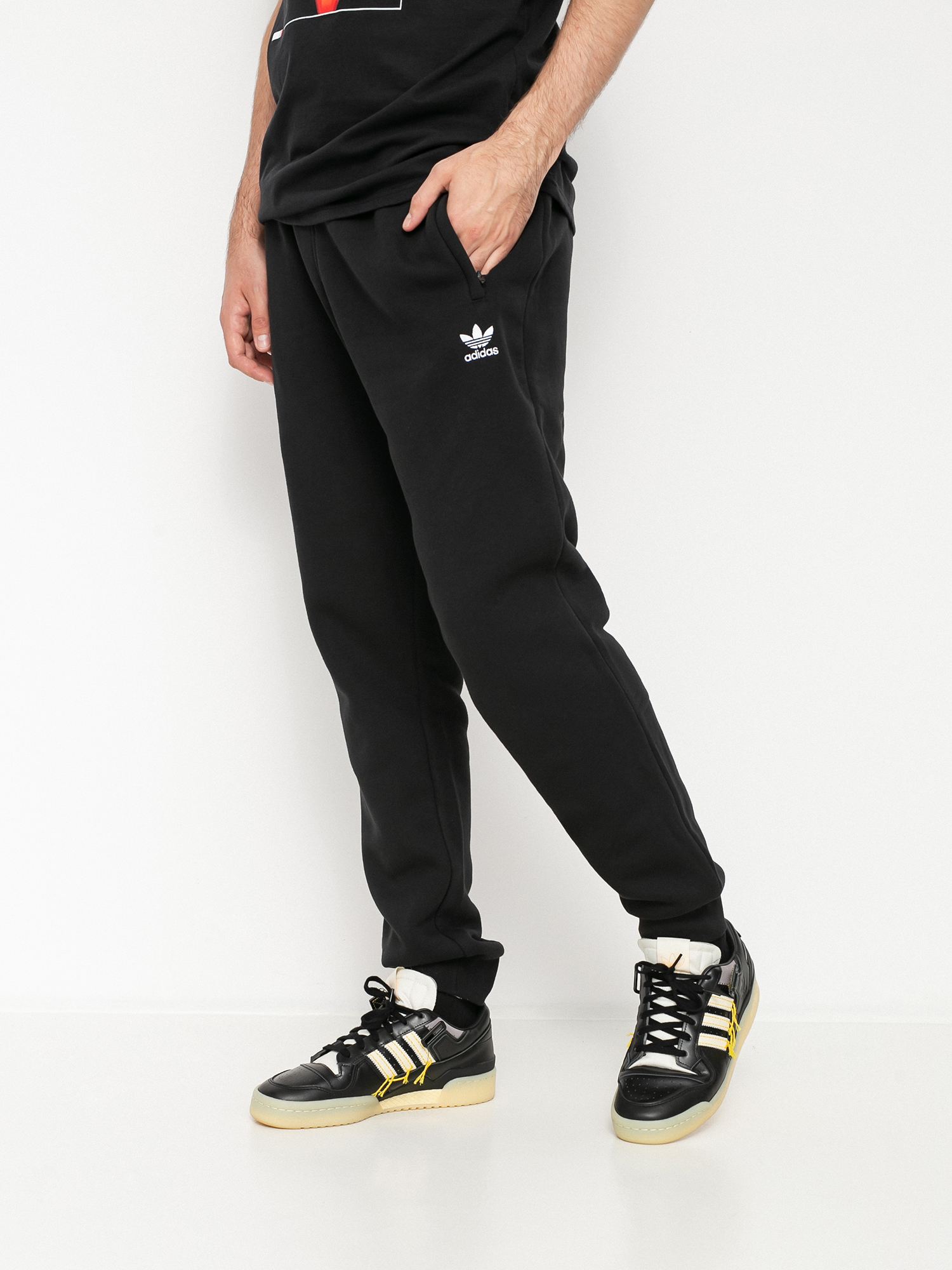 adidas Originals Adicolor Essentials Trefoil Kisnadrág (black)