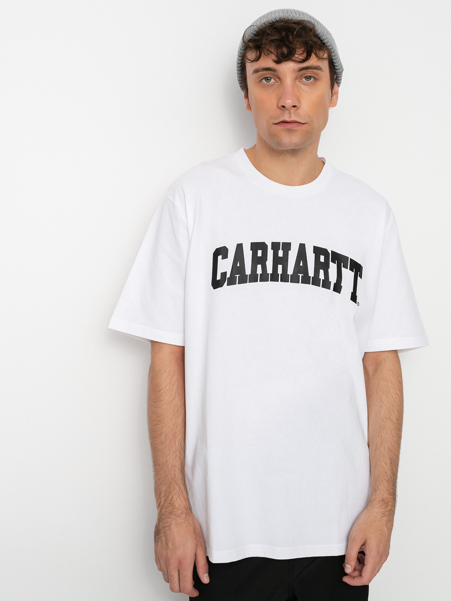 Carhartt WIP University Póló (white/black)