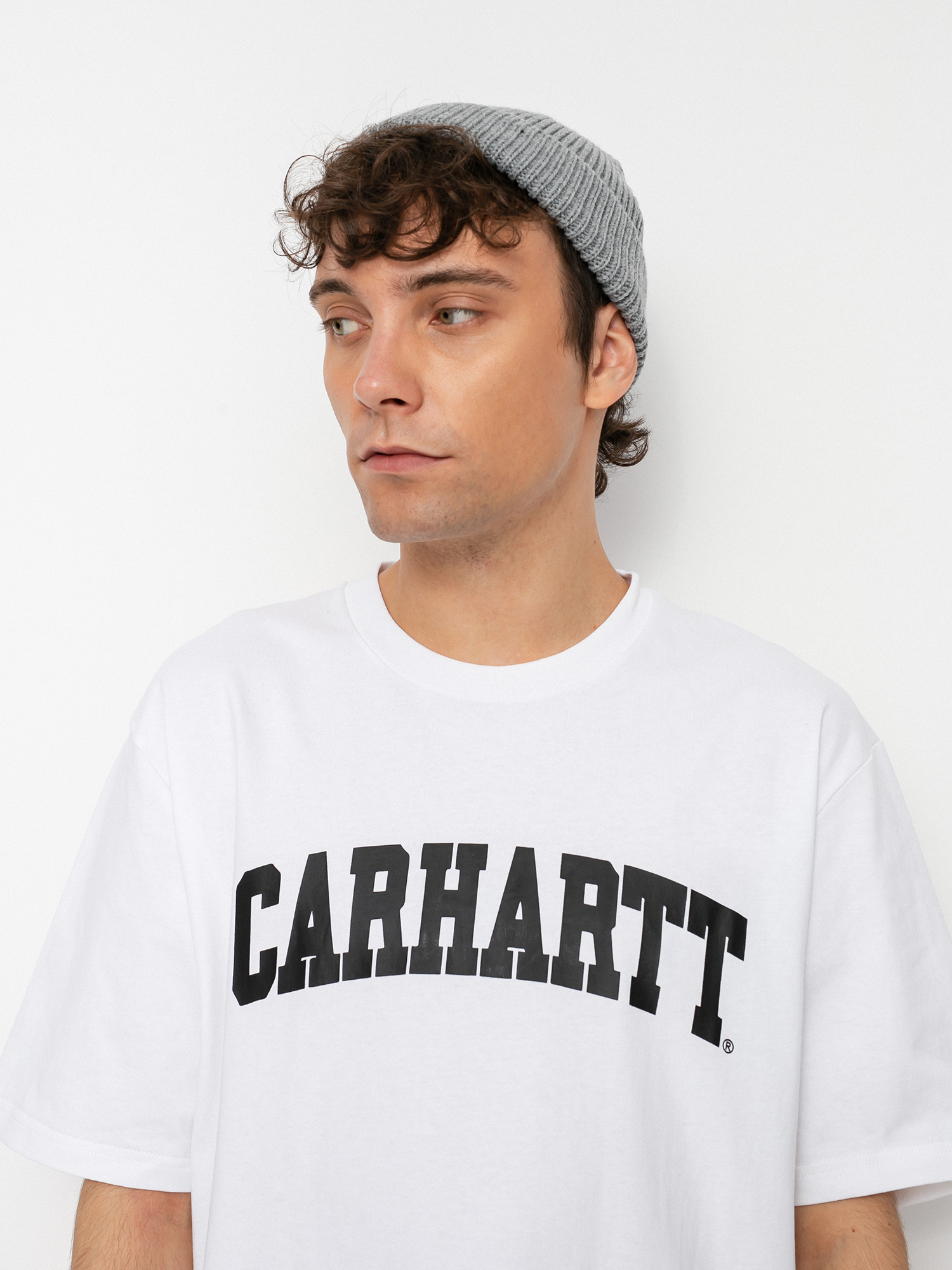 Carhartt WIP University Póló (white/black)