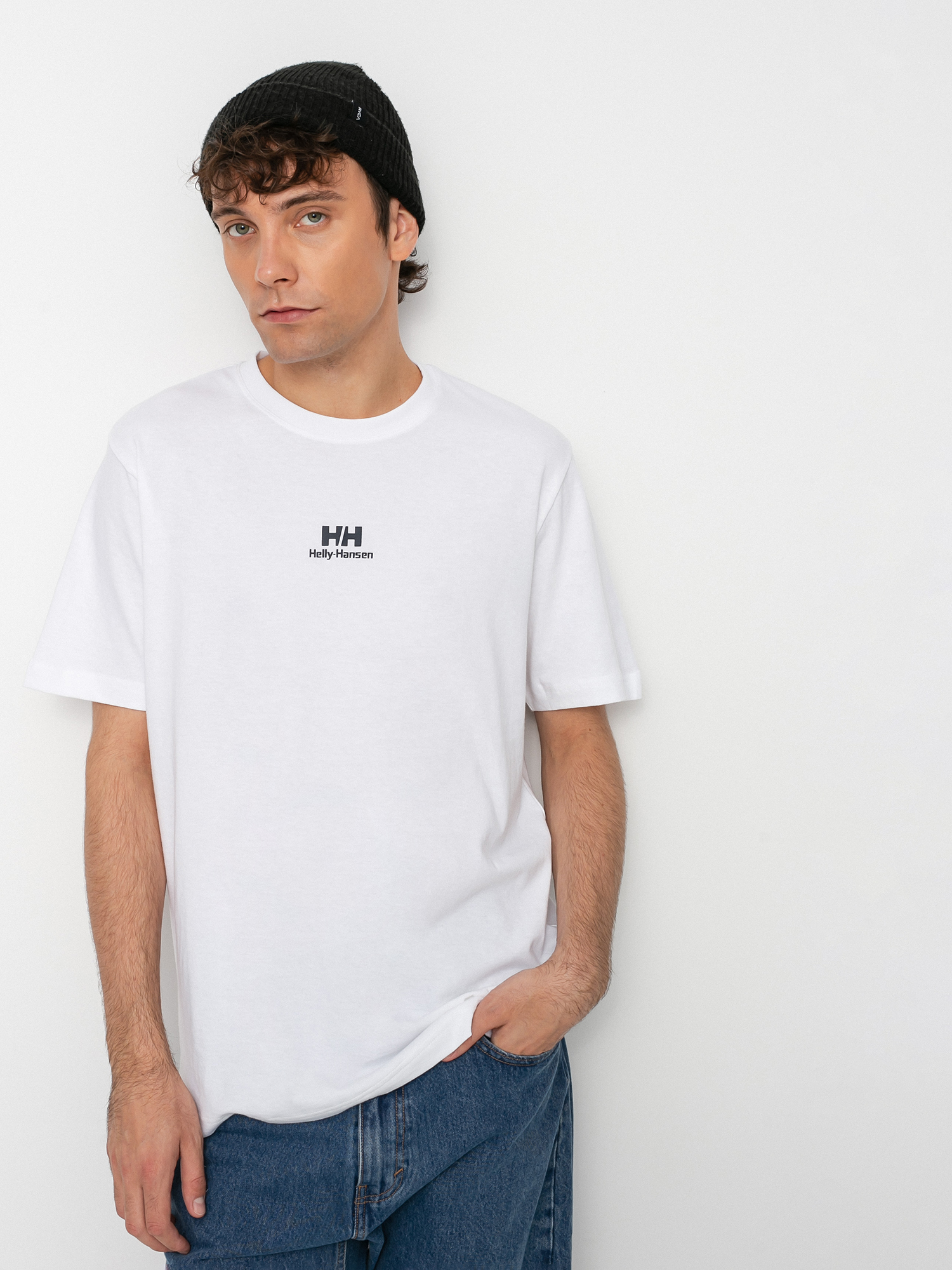 Ujjatlan felső Helly Hansen Logo (white)