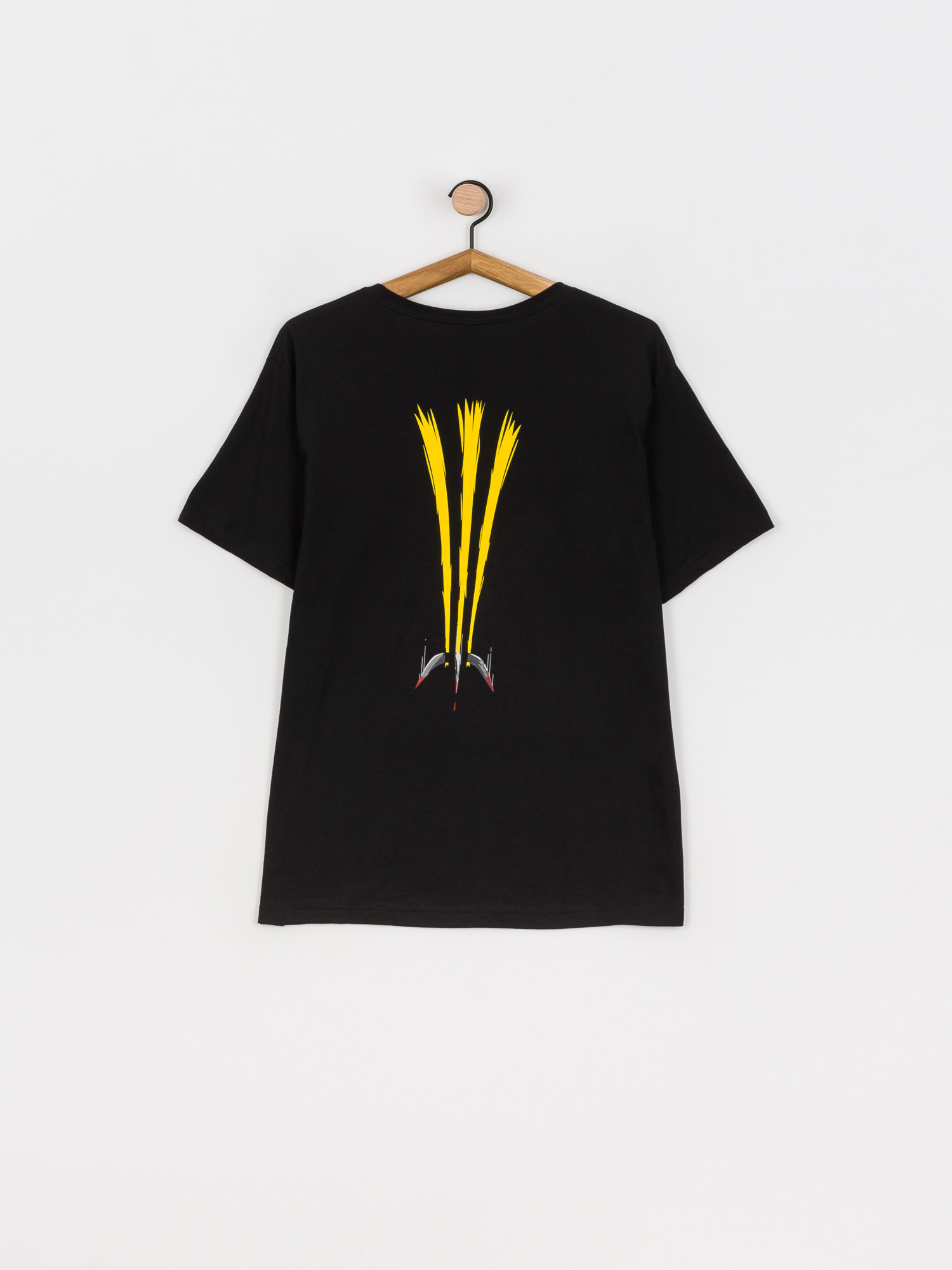 Etnies Wolverine Claw póló (black/gold)