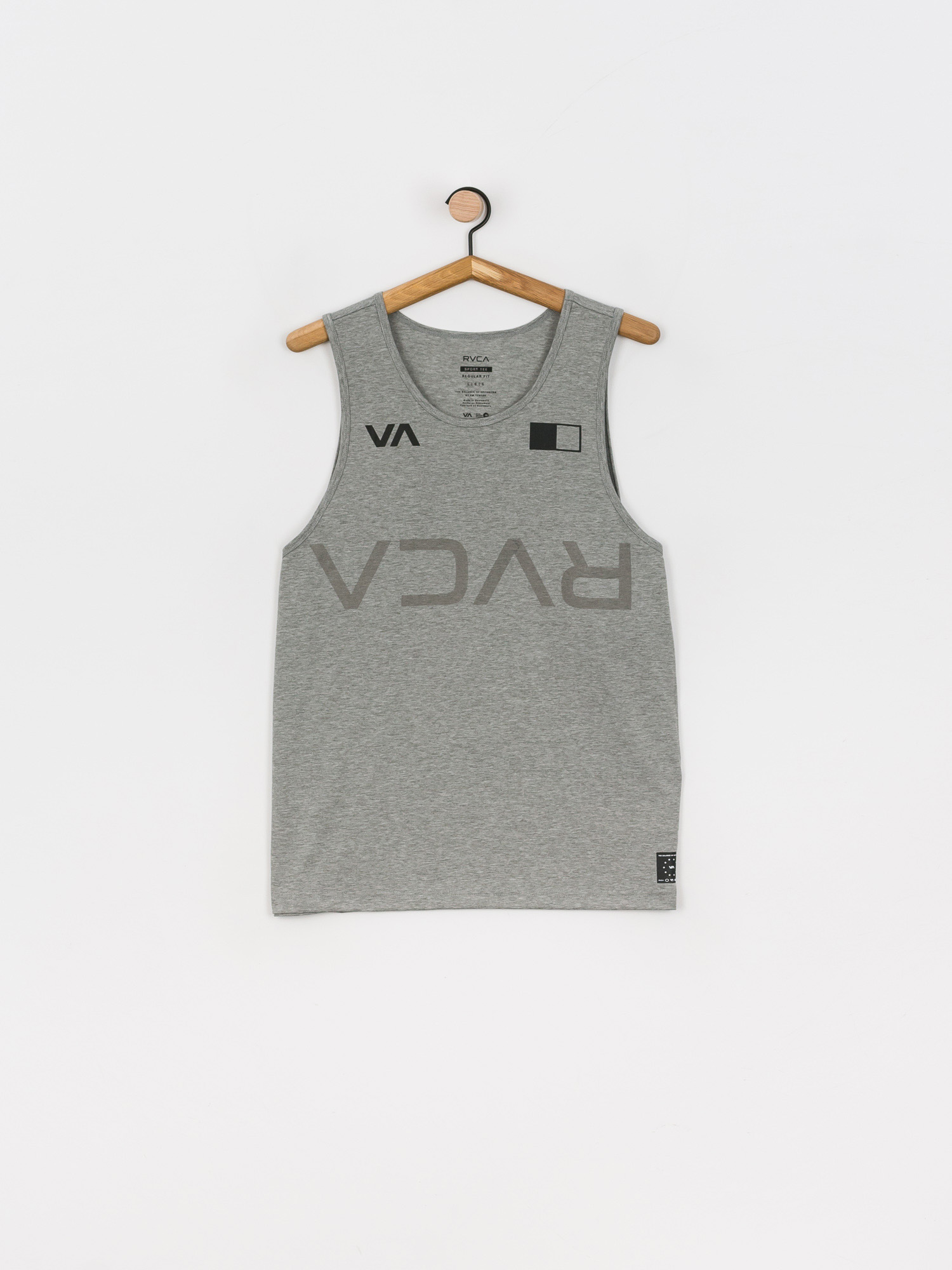 RVCA Big Rvca Banner póló (heather grey)