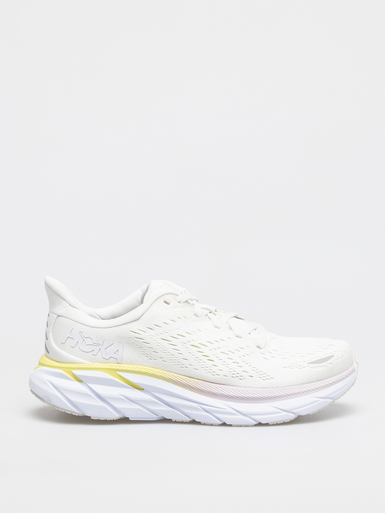 Hoka One One Clifton 8 Cipők Wmn (blanc de blanc/bright white)