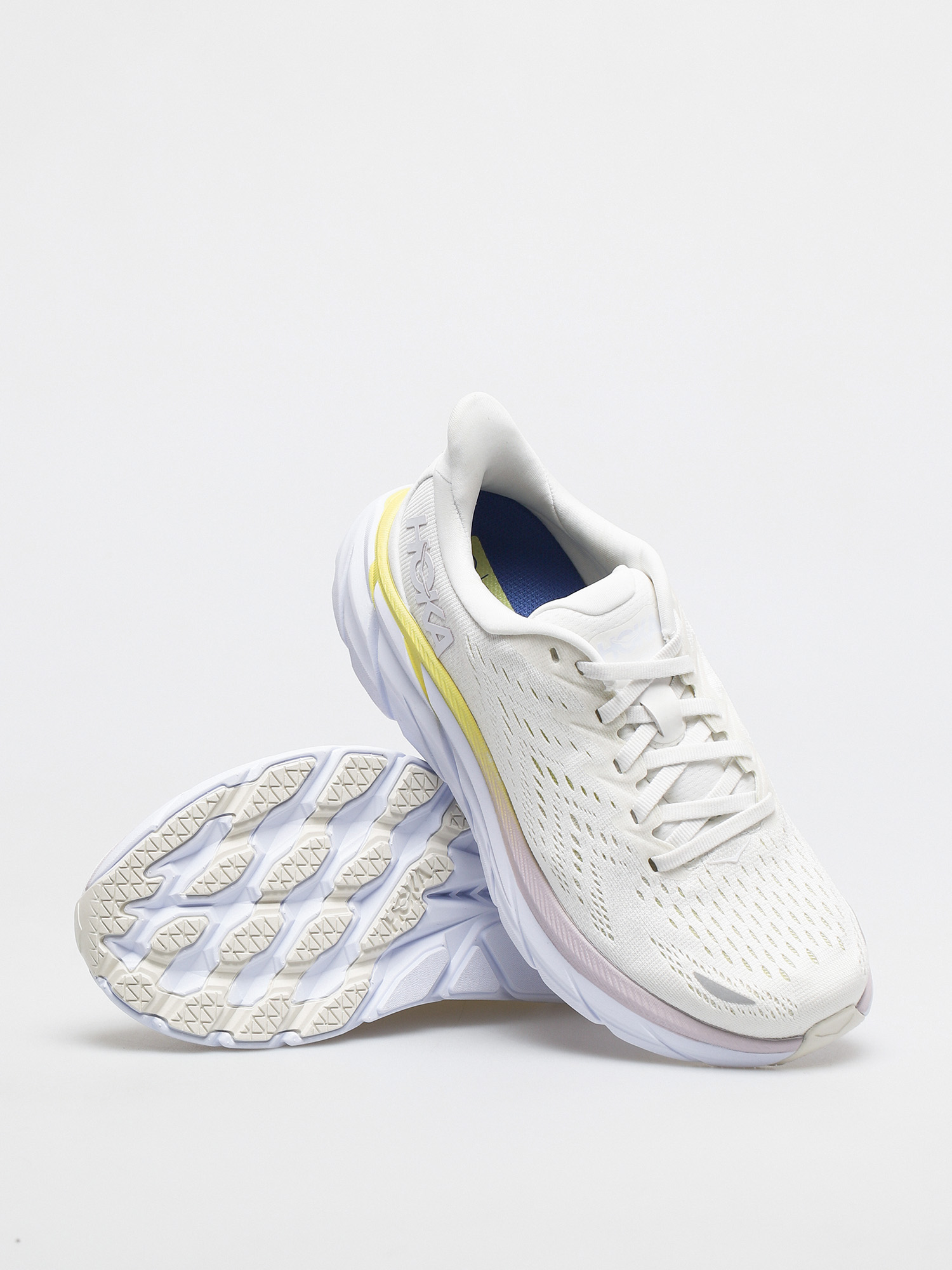 Hoka One One Clifton 8 Cipők Wmn (blanc de blanc/bright white)