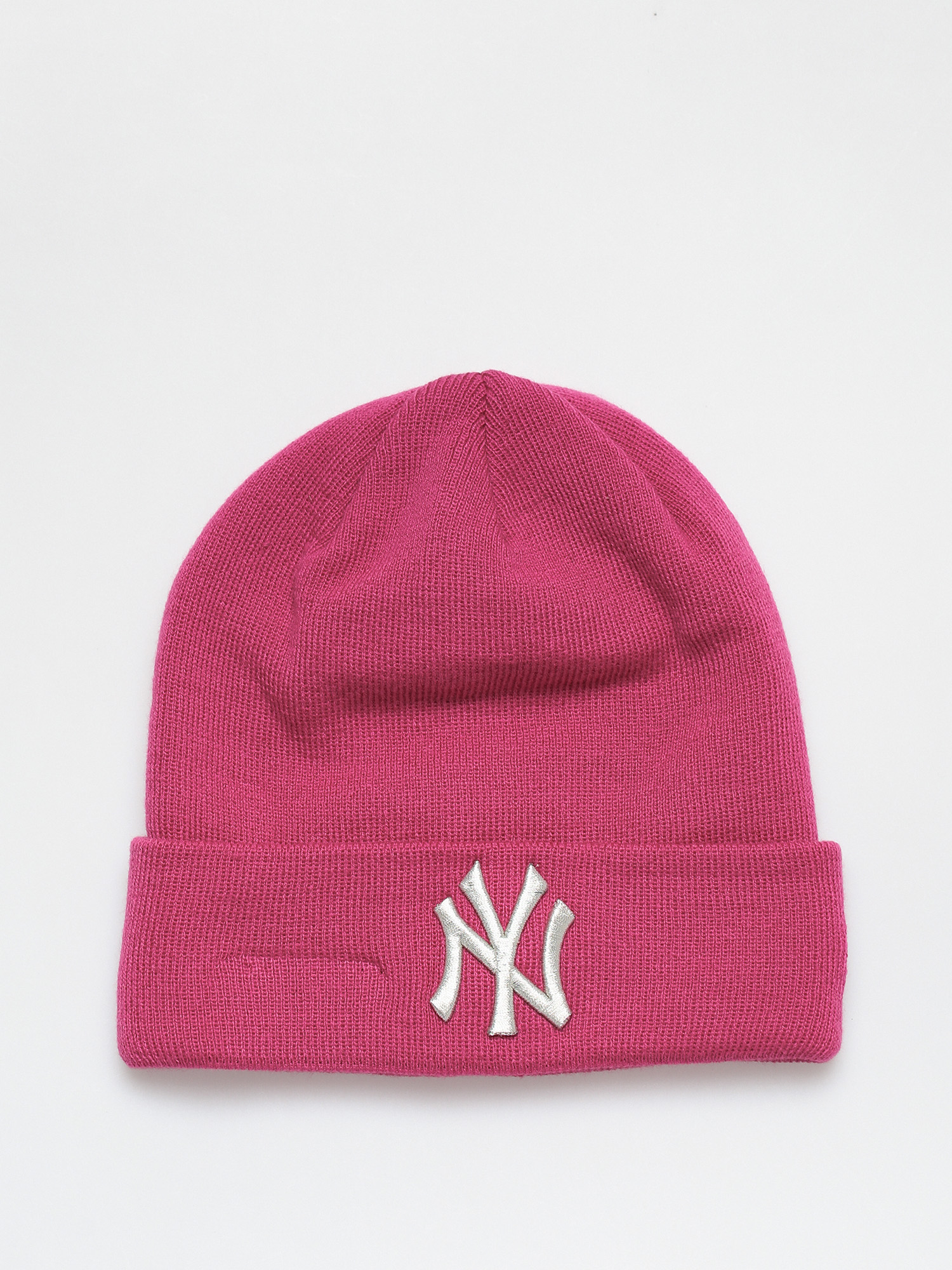 New Era Metallic Logo Cuff Knit Sapka Wmn (dark pink)
