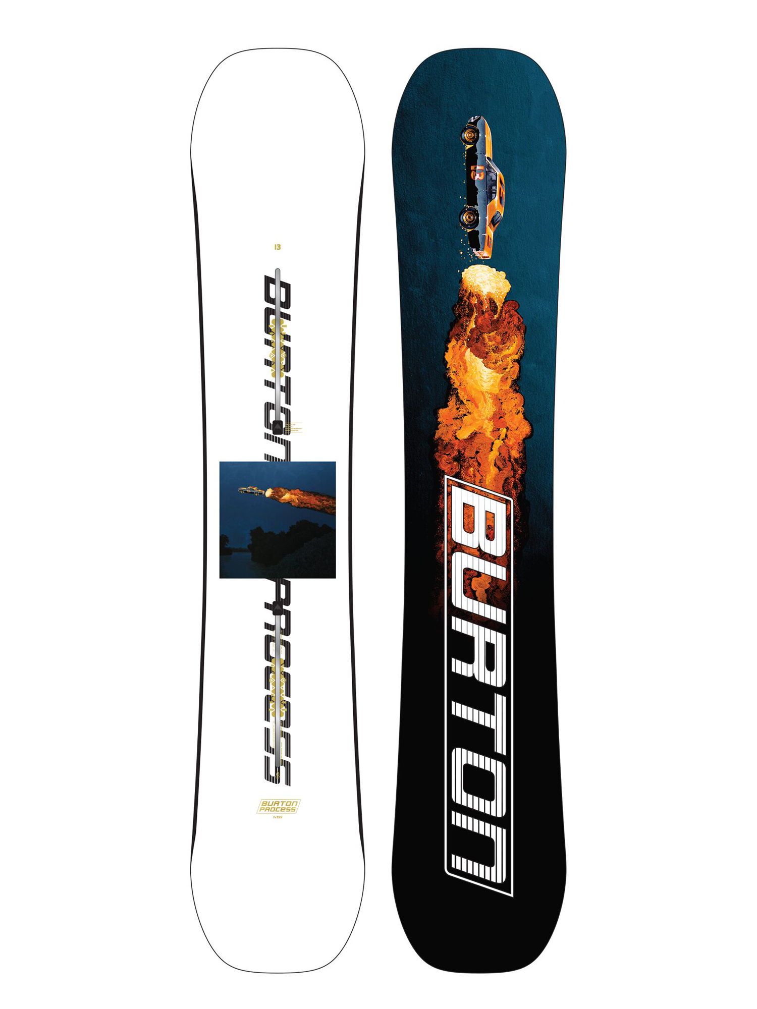 Férfi Burton Process Flying V Snowboard (assorted)