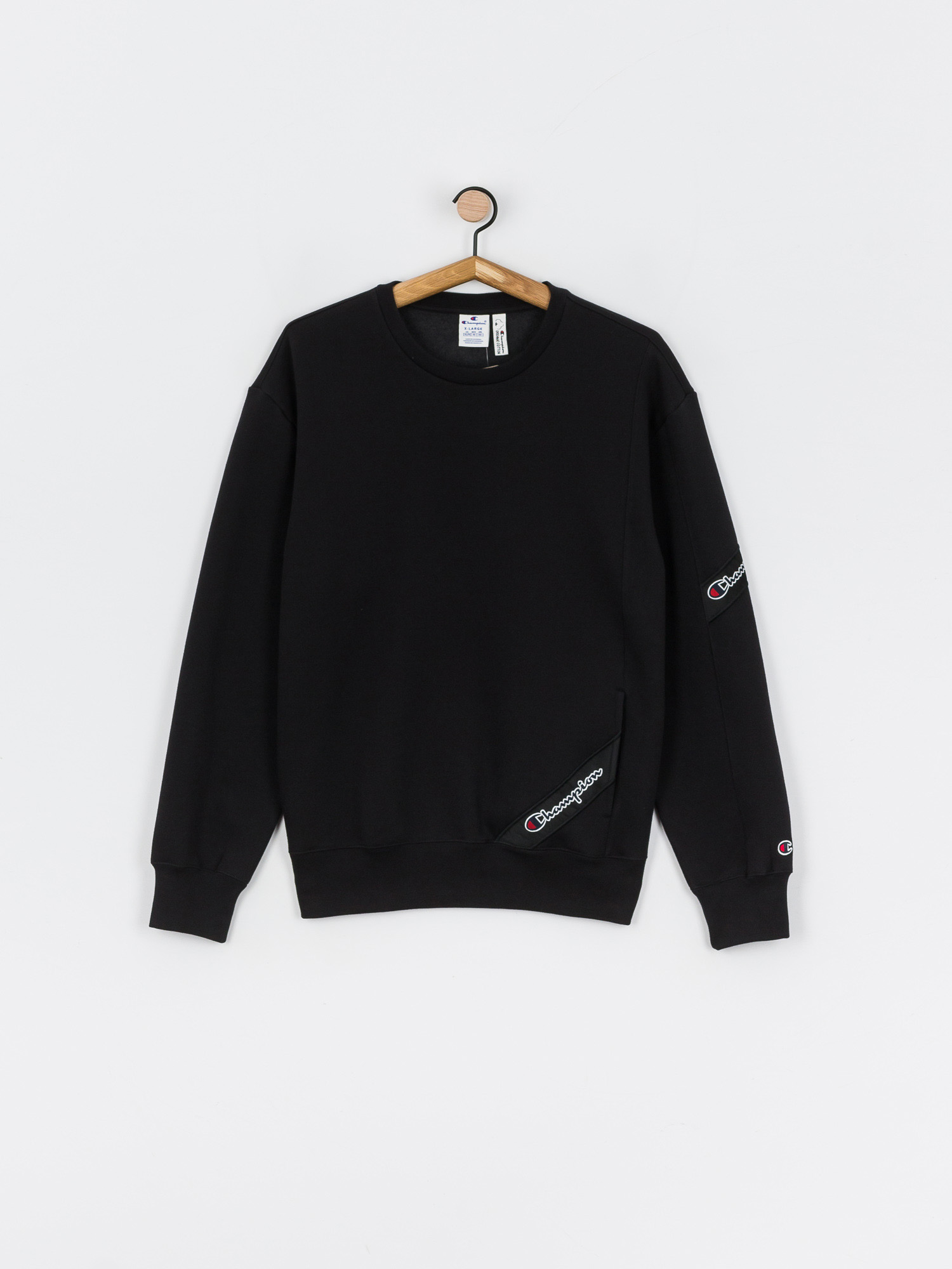 Champion Crewneck Sweatshirt Pulóver (nbk)